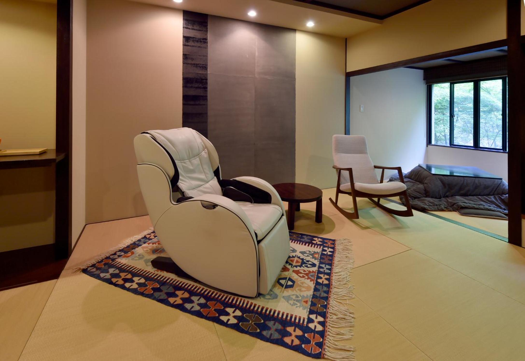 Japanese-Style Standard Twin Room with Massage Chair【Yama-no-Iori】