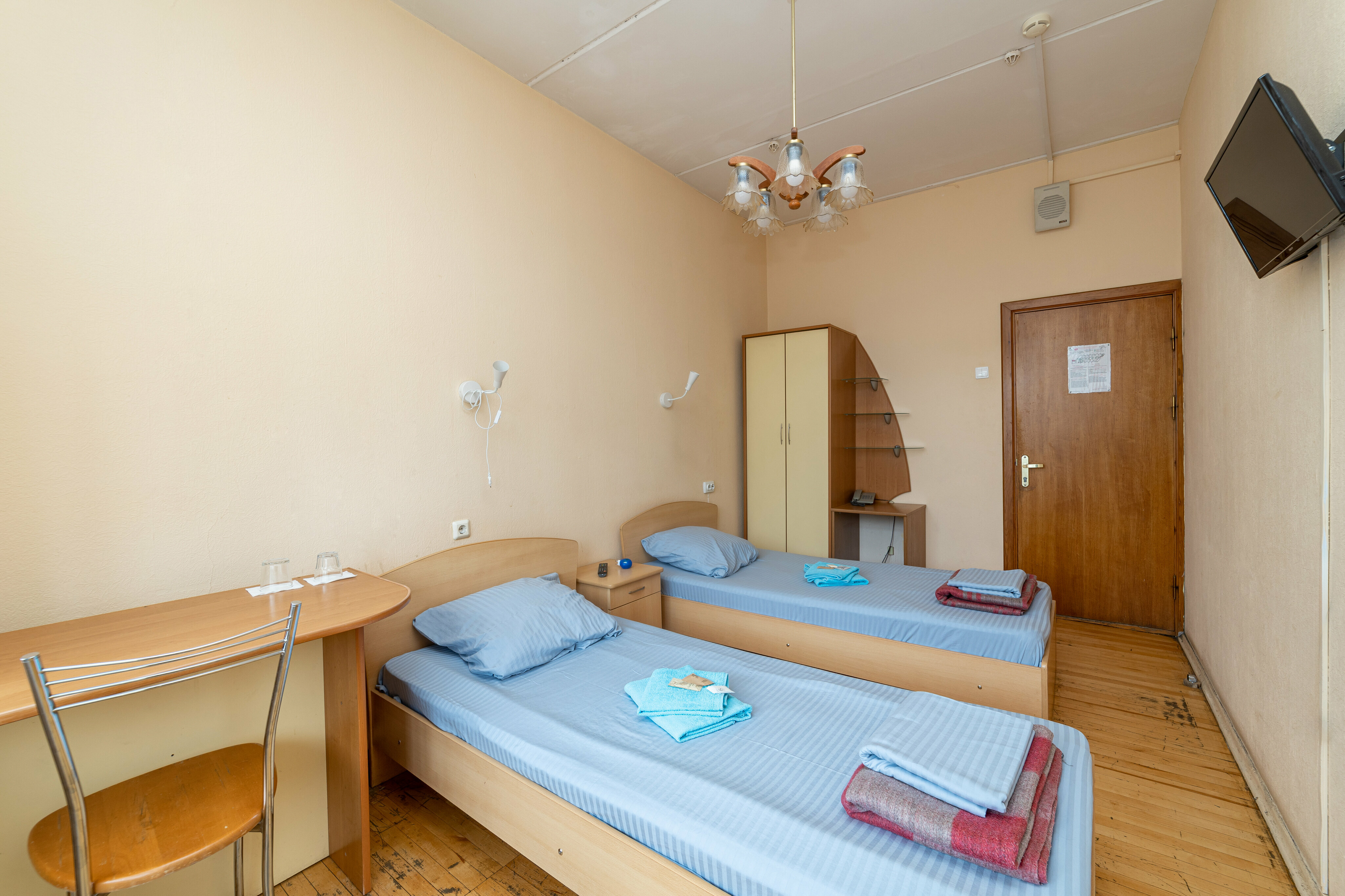 Бюджетный двухместный номер с 2 отдельными кроватями