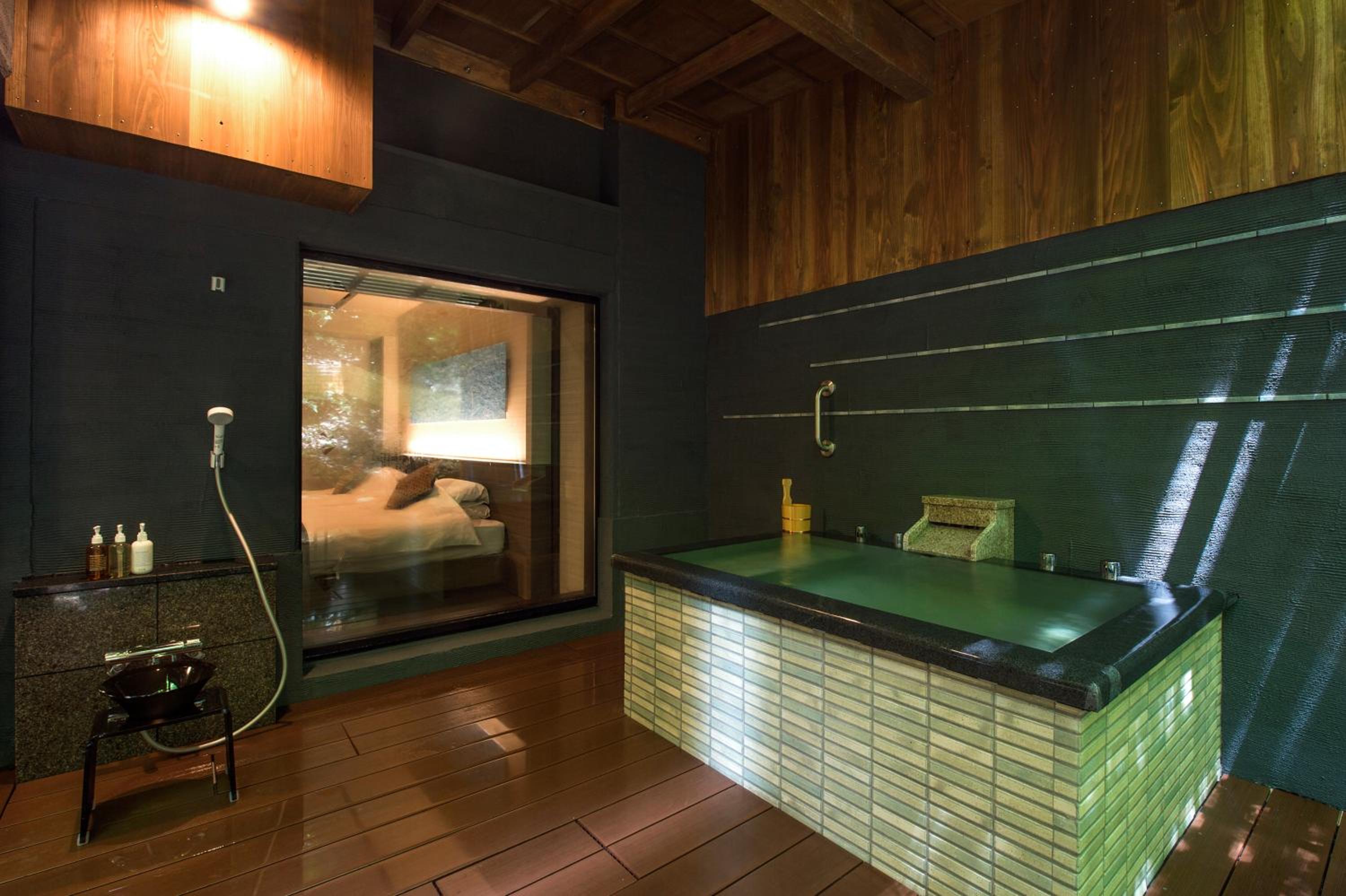 Japanese-Style Superior Twin Room with Open-Air Hot Spring Bath【Yama-no-Terrace 】