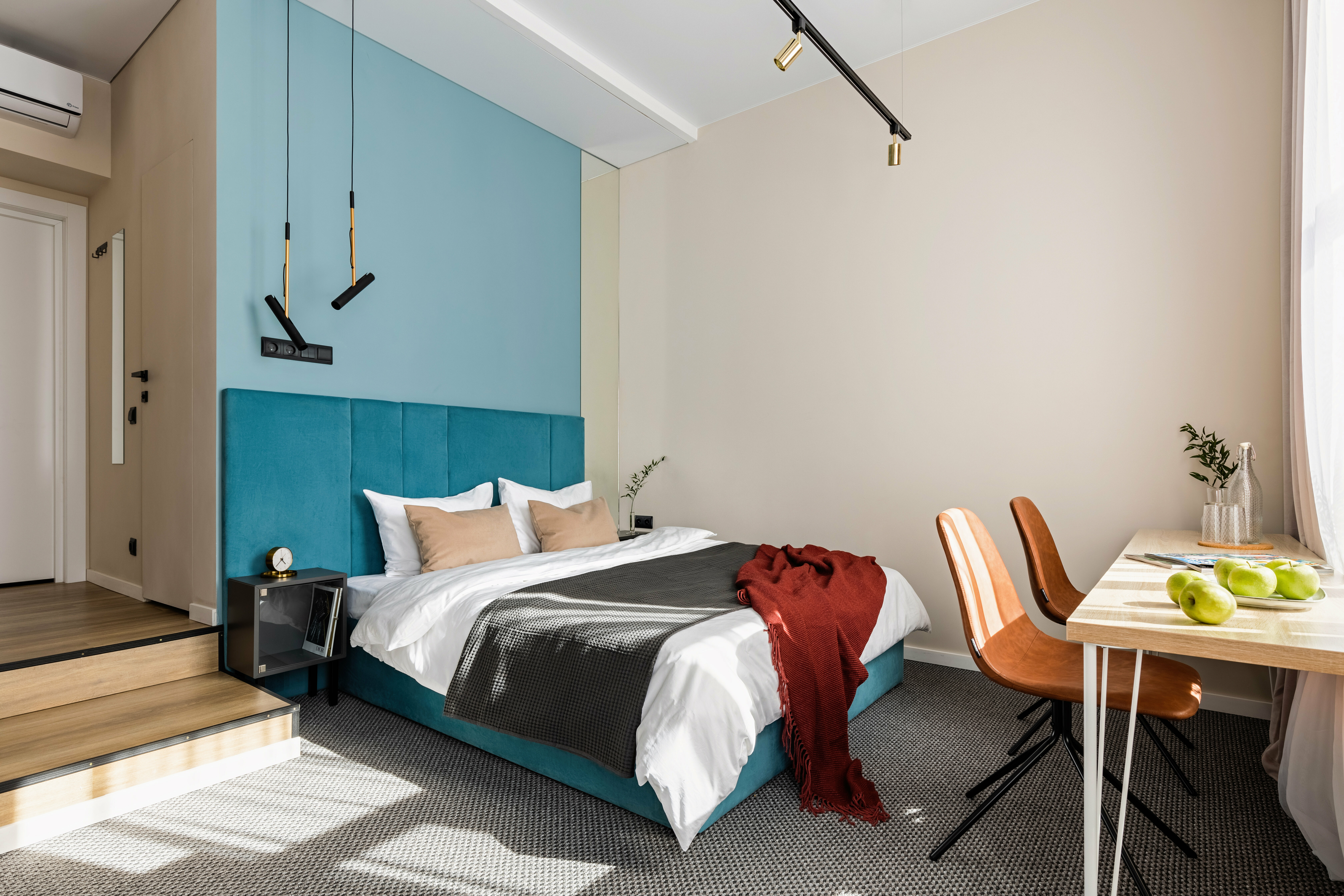 Студия четырехместная с видом во двор  (ремонт фасада до 01.12.2026)