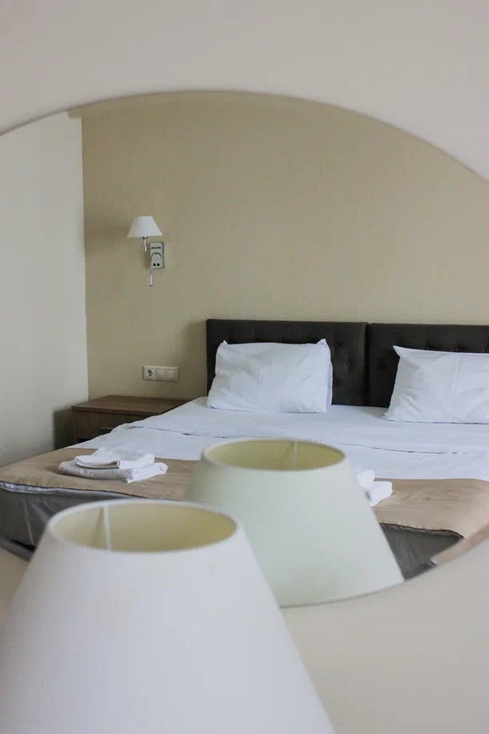 Студия без балкона (корпус 1) (Вид на морскую сторону /парк)