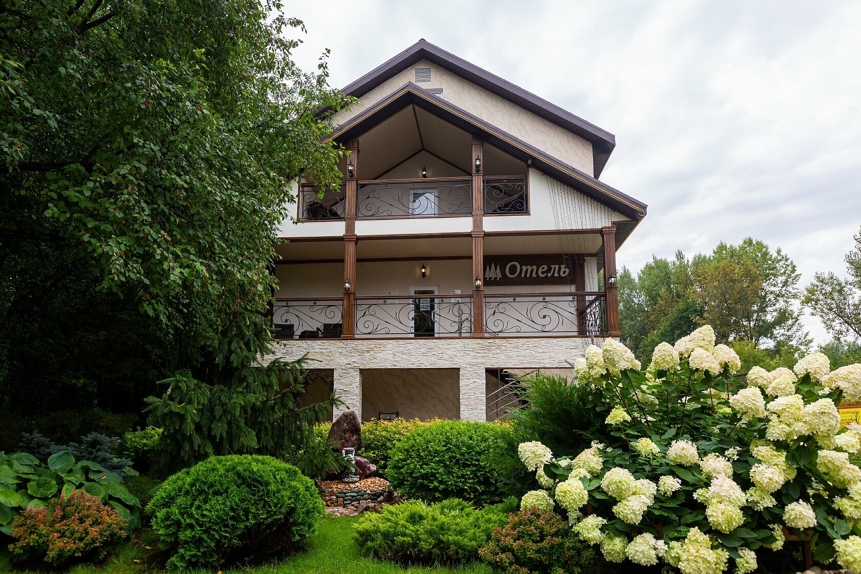 Двухместный номер с 1 кроватью и балконом