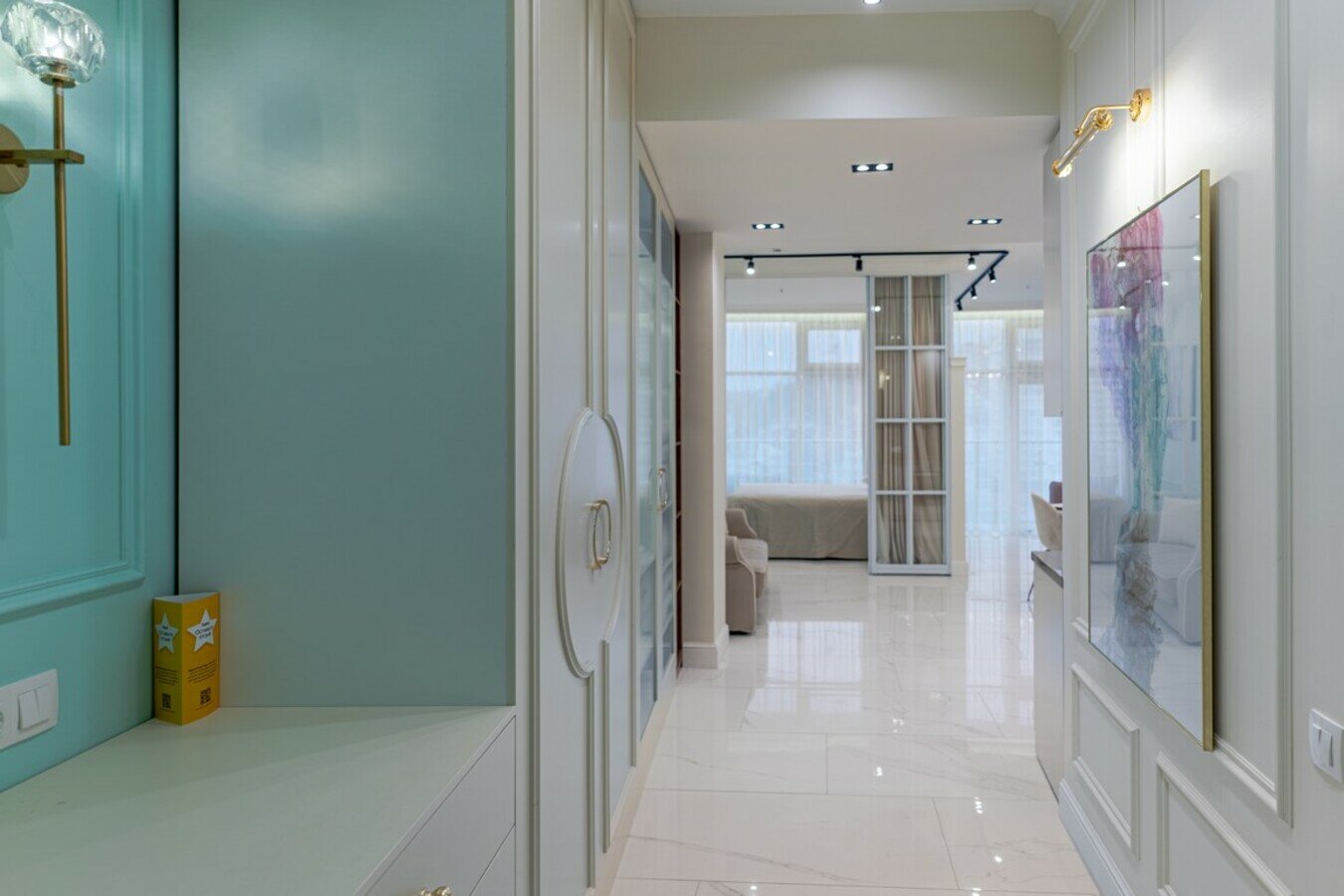 Премиальная студи с видом на море! Самый центр! До набережной и пляжа 5 минут!