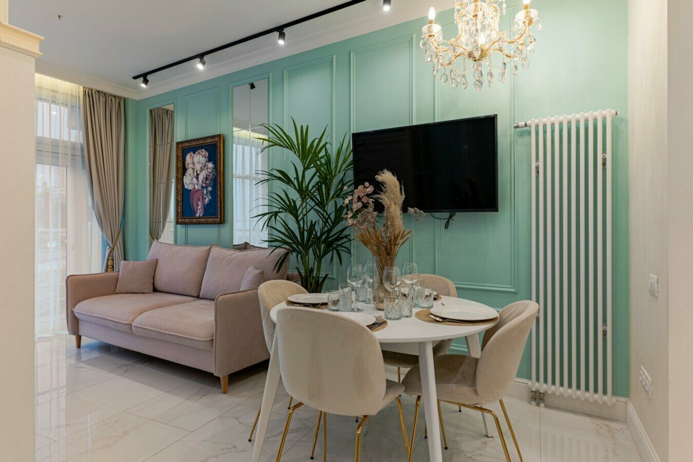 Премиальная студи с видом на море! Самый центр! До набережной и пляжа 5 минут!