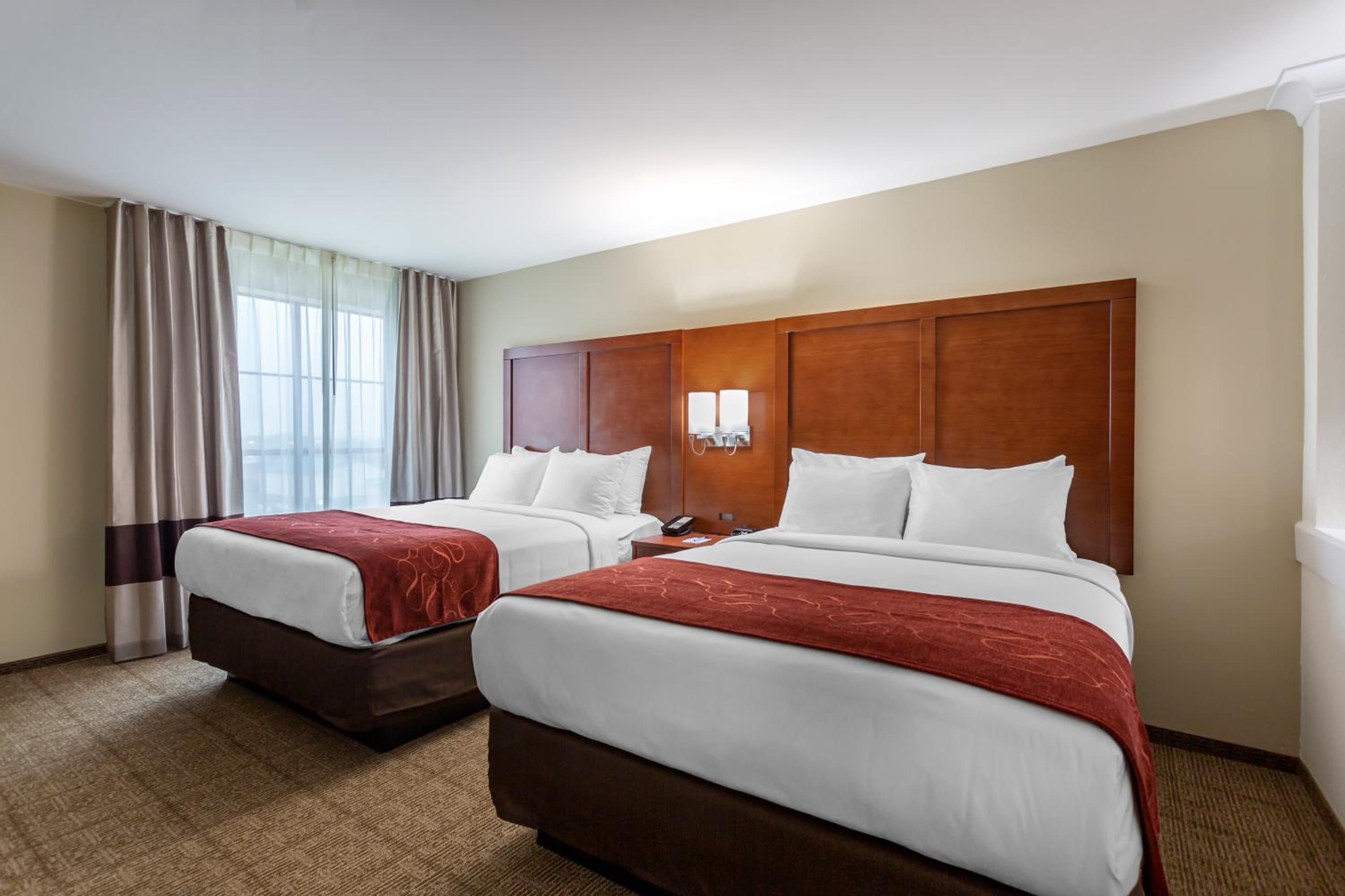 Standard Queen Suite with Two Queen Beds and Sofa Bed 