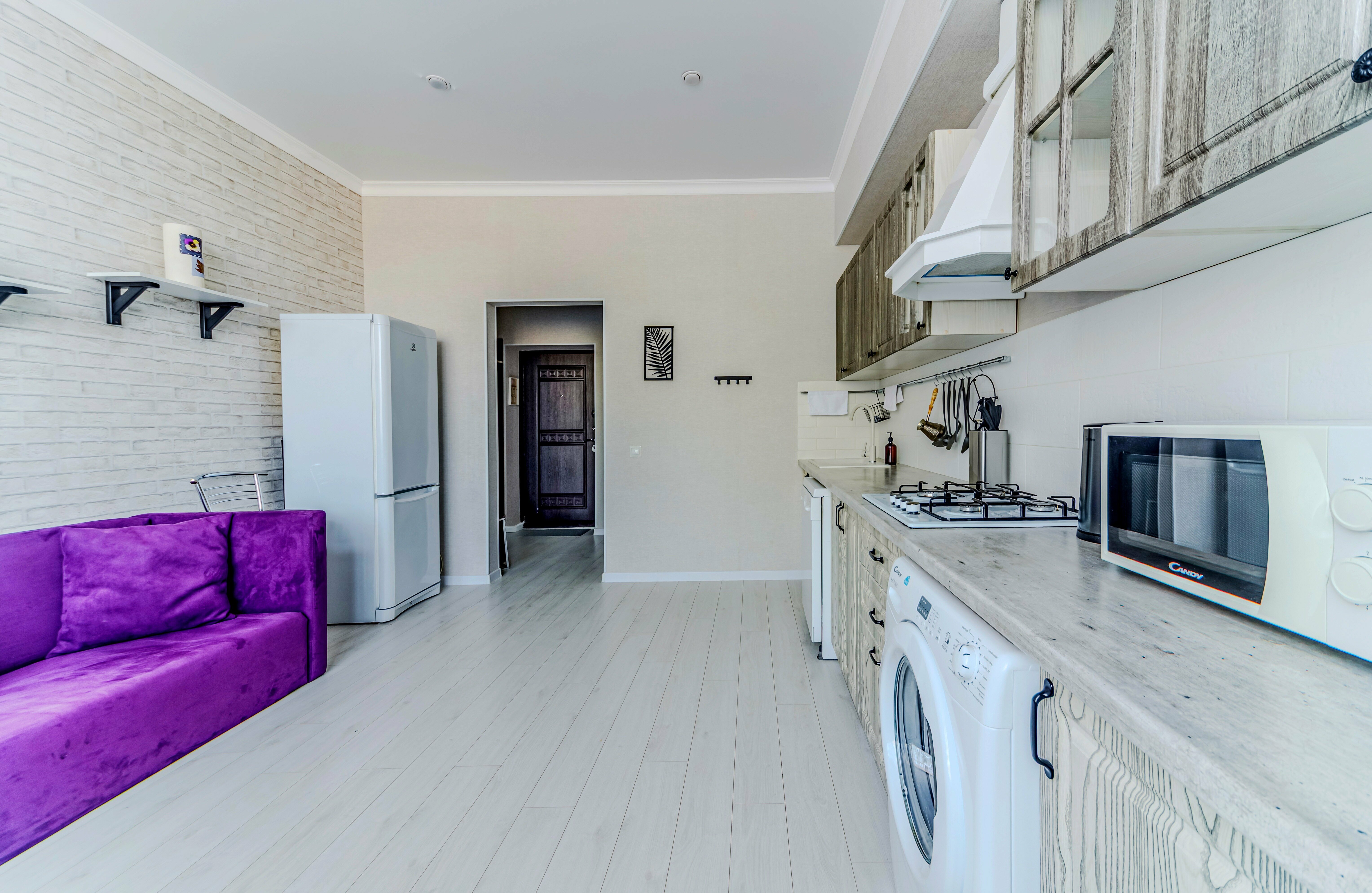 Двухкомнатные апартаменты Park & House № 4 (кухня и ванна) до 10 гостей