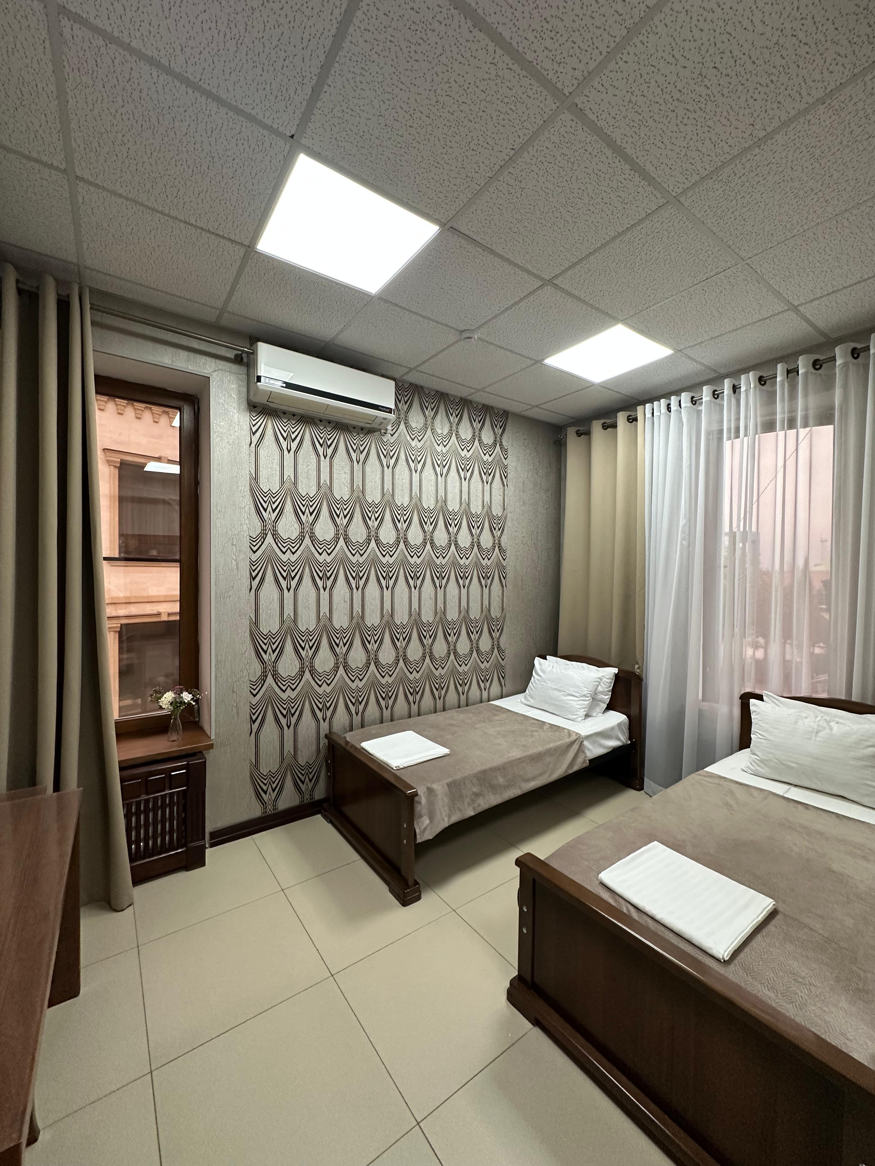 Стандартный двухместный номер с 1 кроватью или 2 отдельными кроватями и балконом