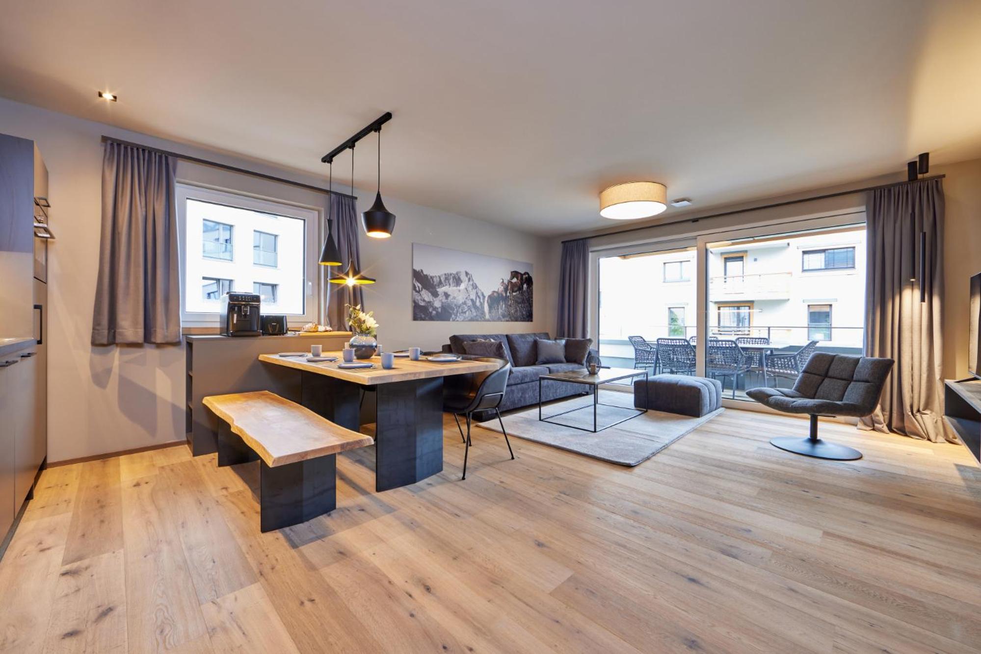 Two-Bedroom Apartment with Balcony