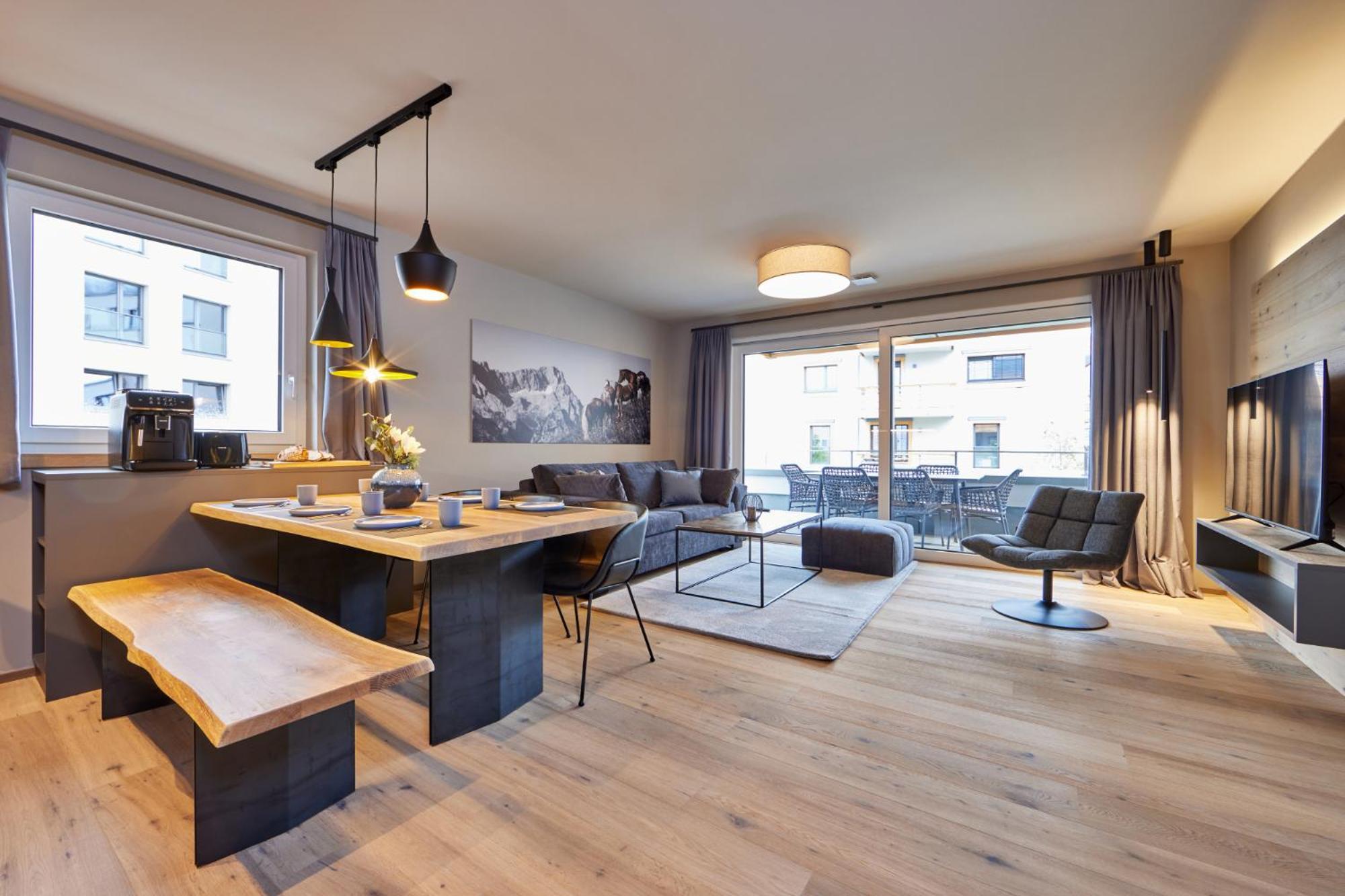 Two-Bedroom Apartment with Balcony