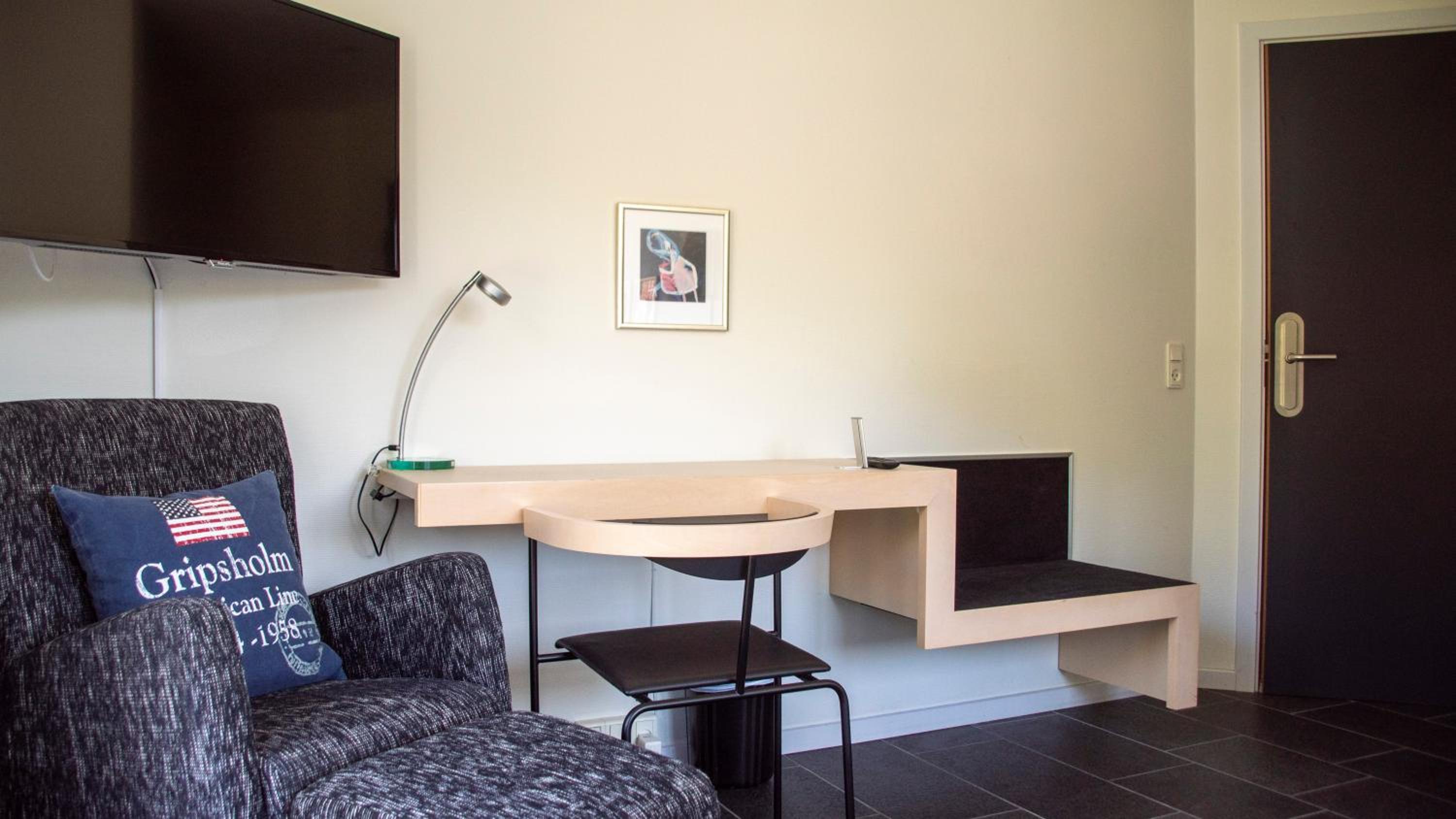 Standard enkeltværelse med udsigt til/mod skoven