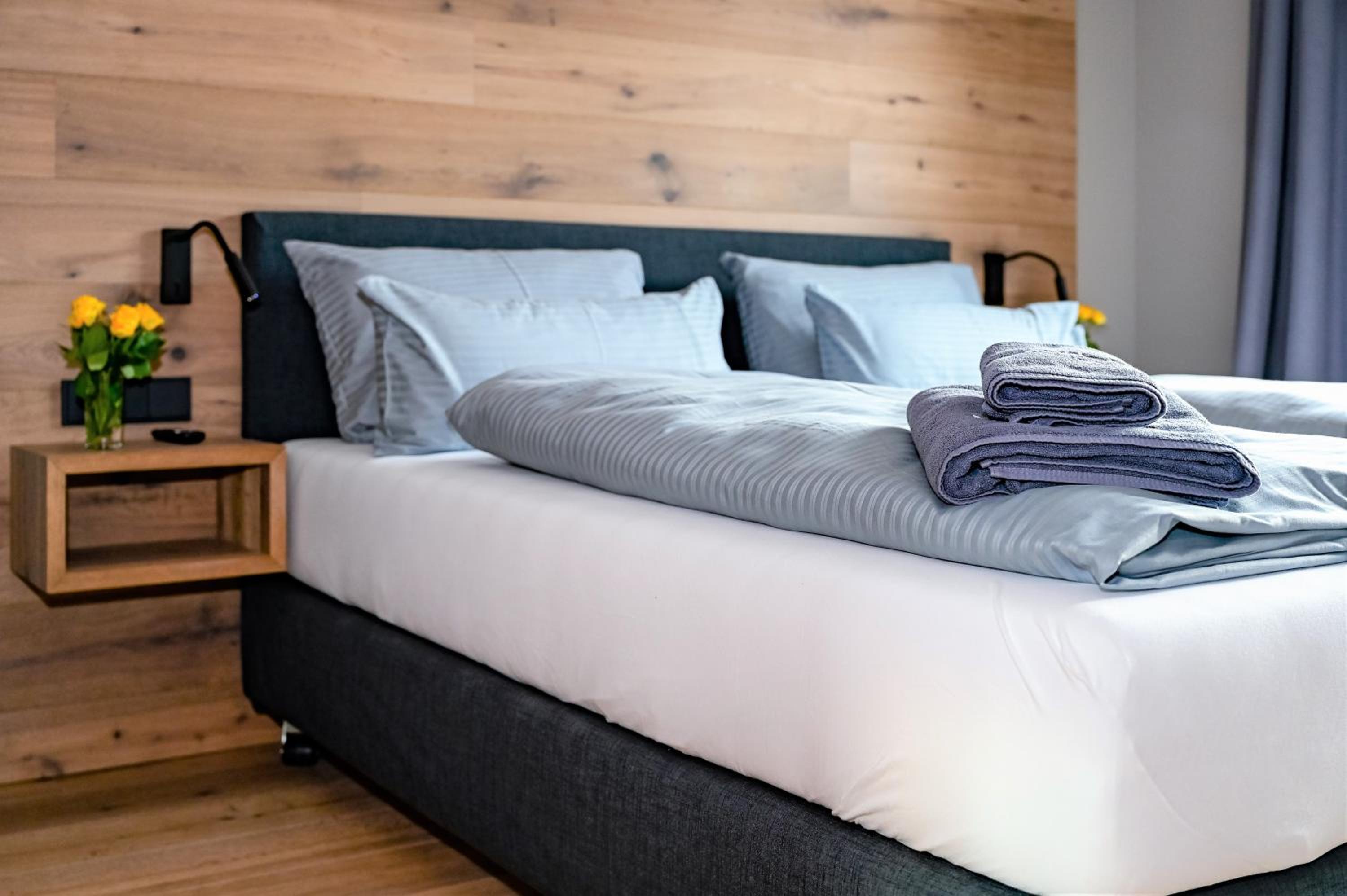 Two-Bedroom Apartment with Balcony and Mountain View 