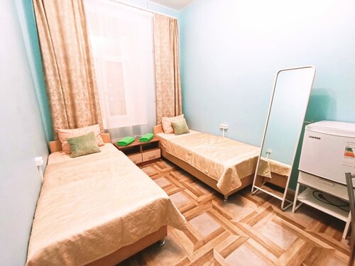 Двухместный номер с 2 отдельными кроватями в Комнаты посуточно Любавушка