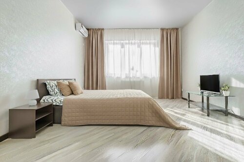 Апартаменты с видом на город на высоком этаже №43 в Апарт Краснодар