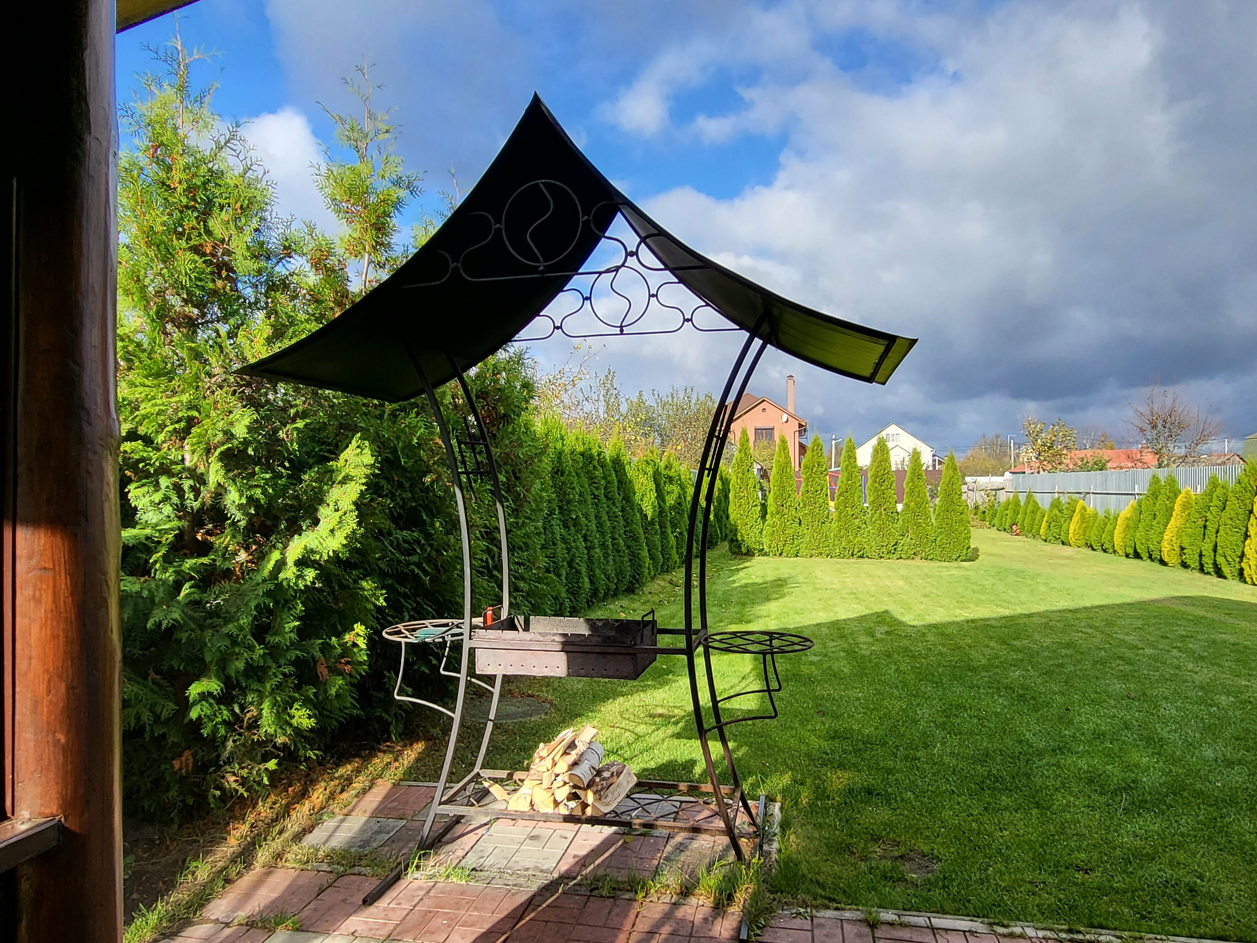 Коттедж №2 с баней, камином и мангальной зоной