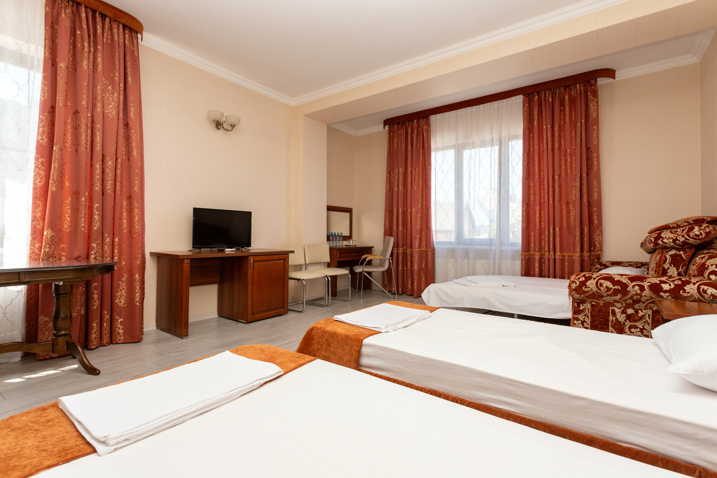 Улучшенный номер с кроватью размера «king-size» или 2 отдельными кроватями