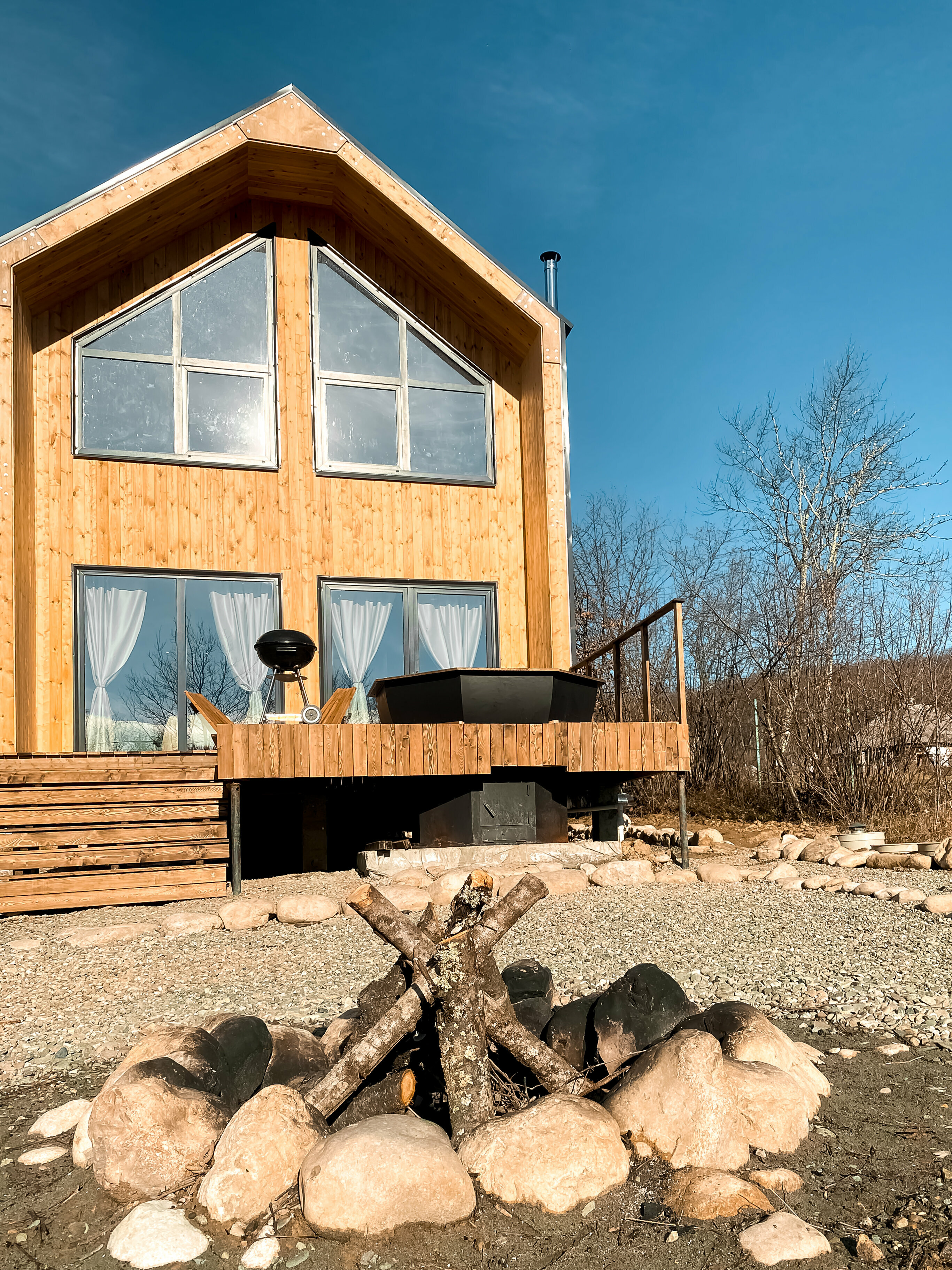 Дом с видом на горы