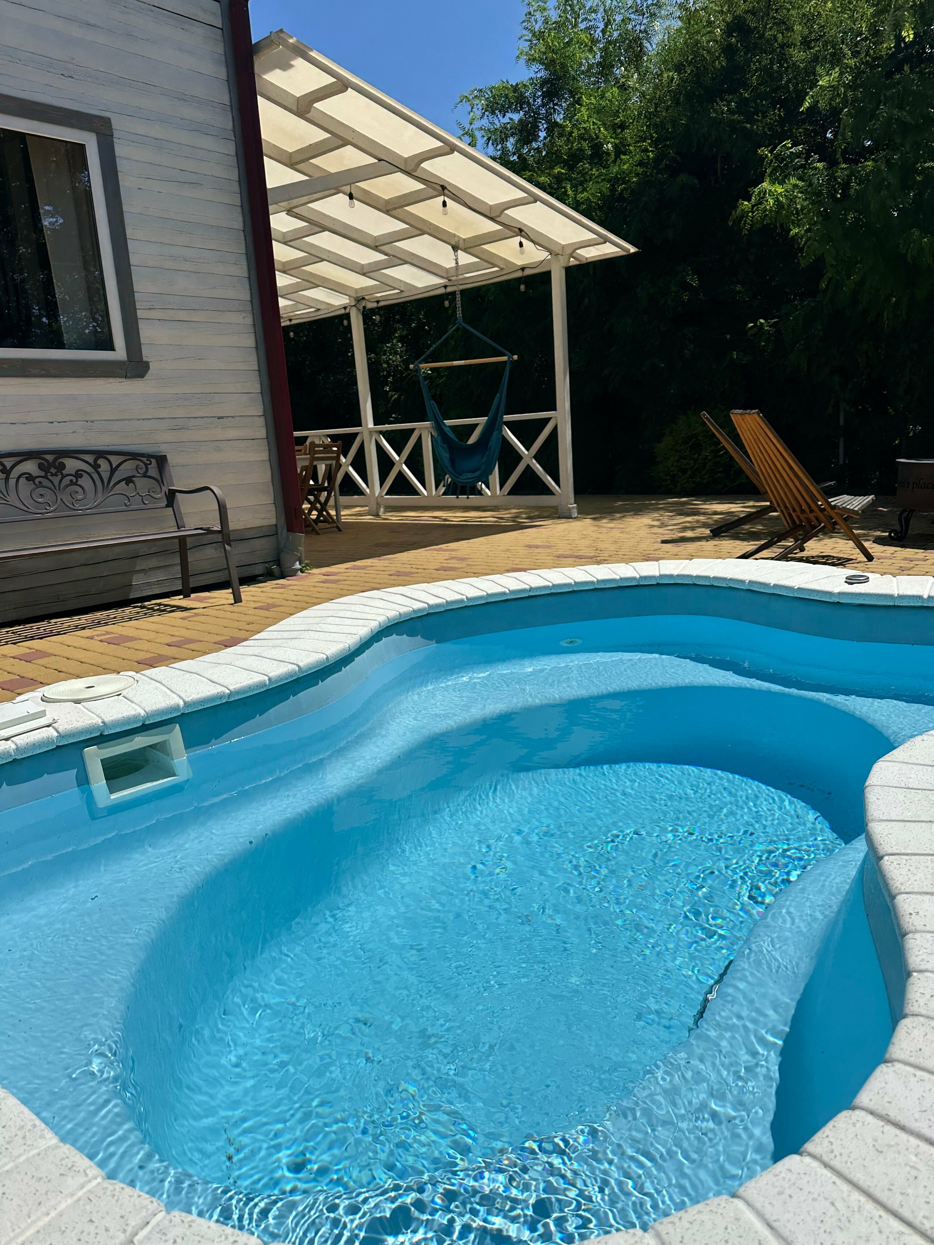 Вилла с термальным спа-бассейном, сауной-баней