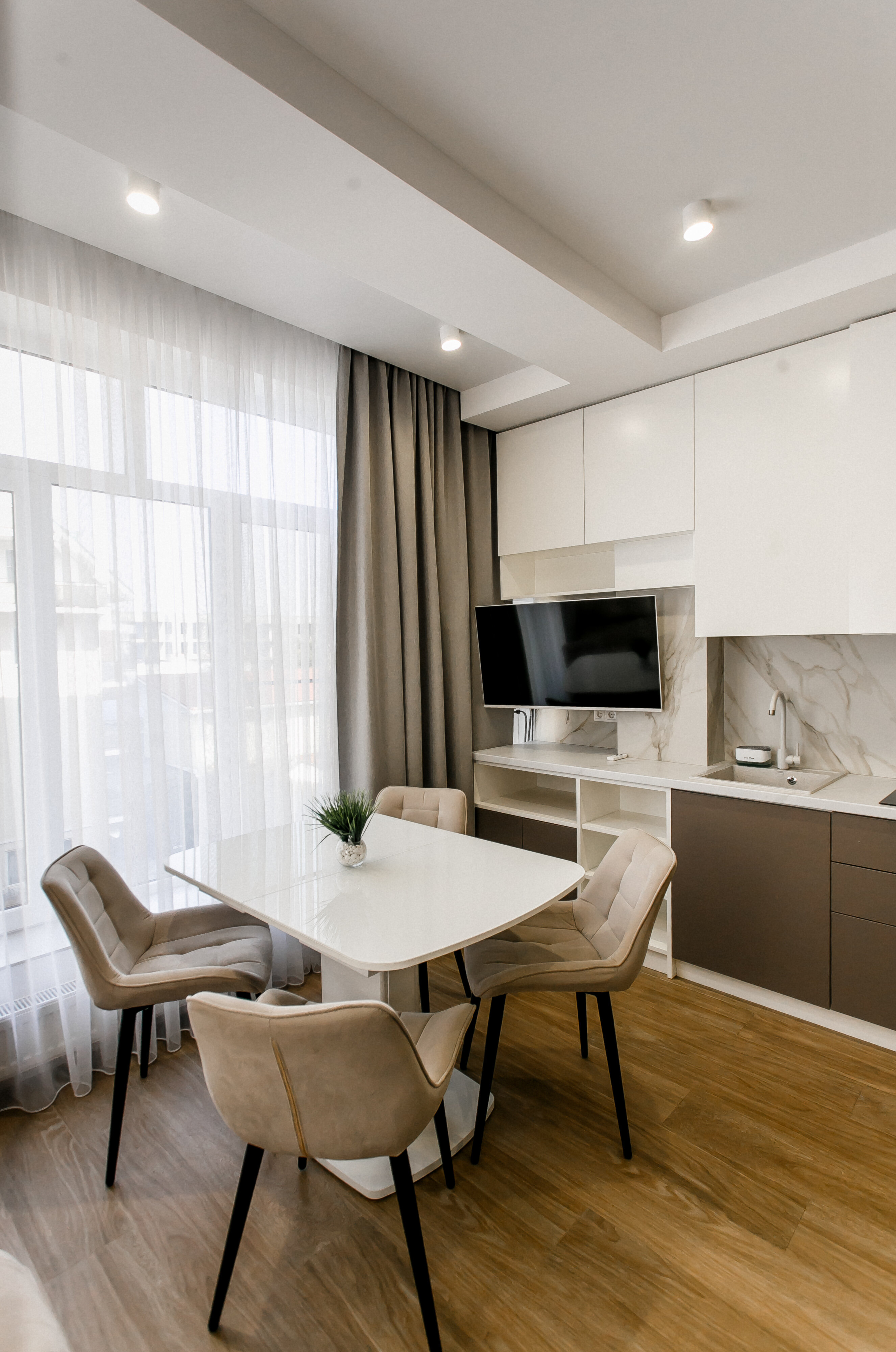 Апартаменты с кухней двухкомнатные