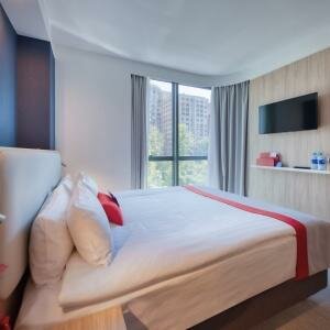 Двухместный номер Комфорт – Высокий этаж с видом на сад