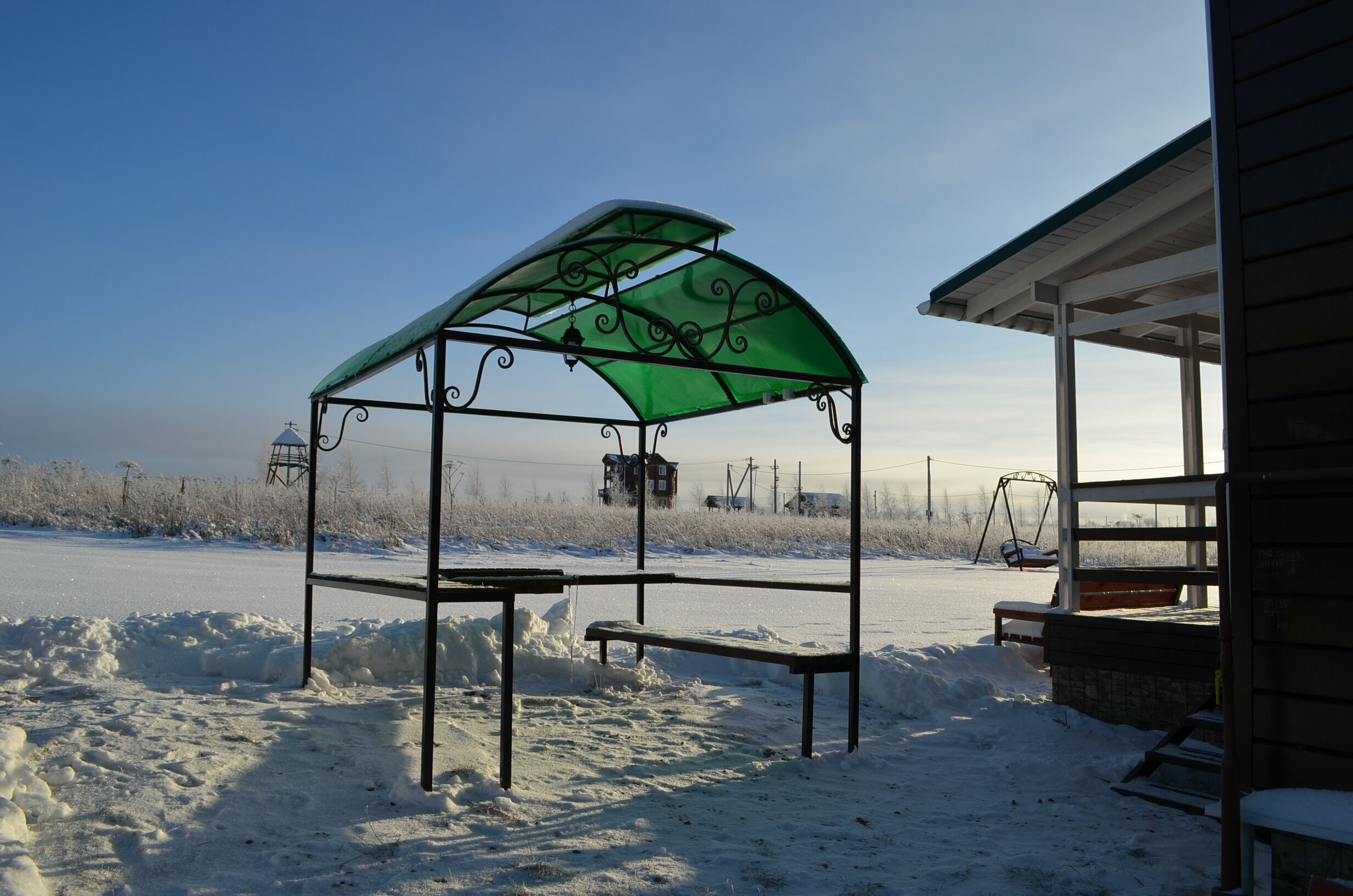 Коттедж стандартный с мангальной зоной