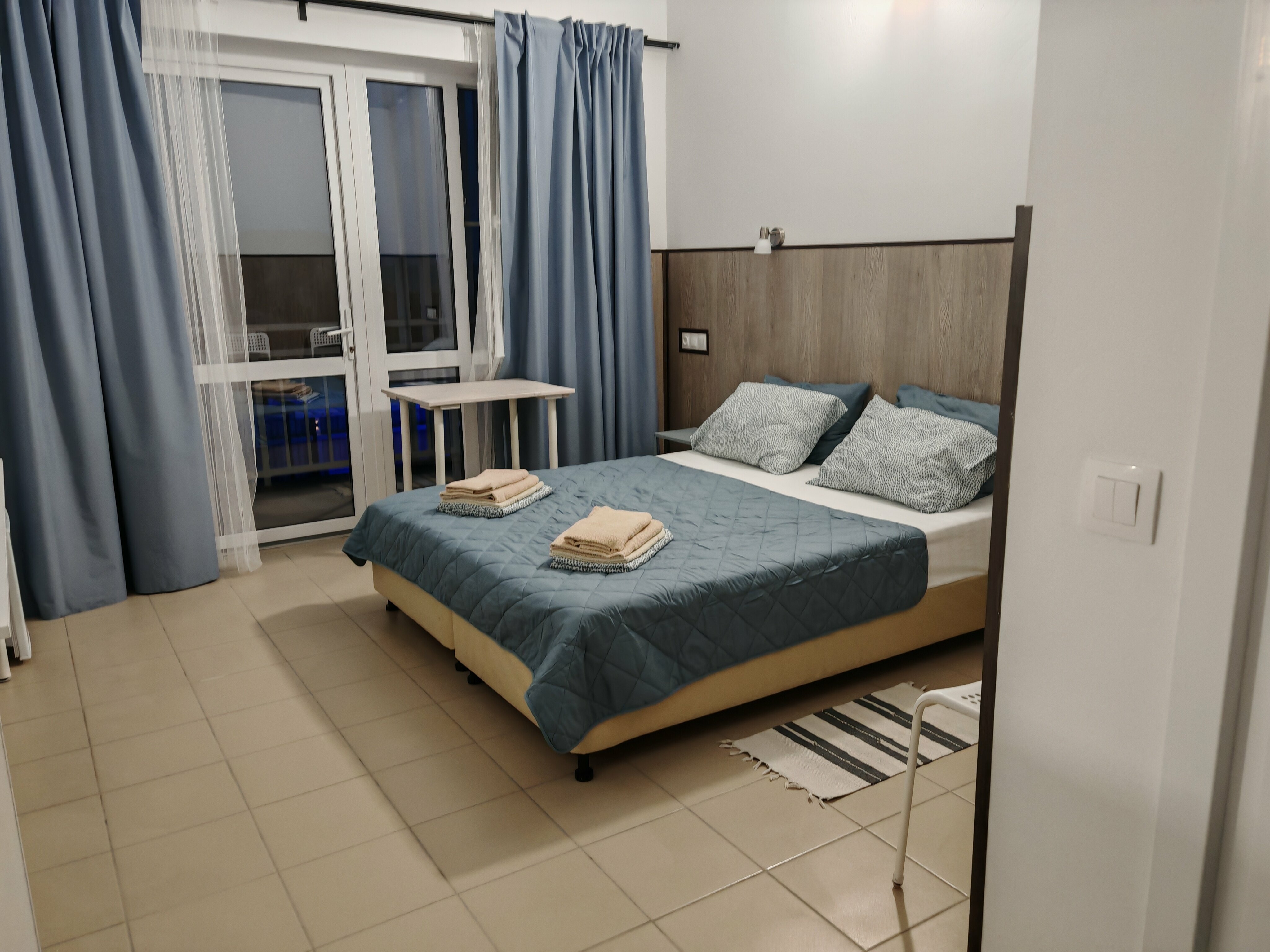 Двухместный номер с 1 кроватью и балконом, вид на море