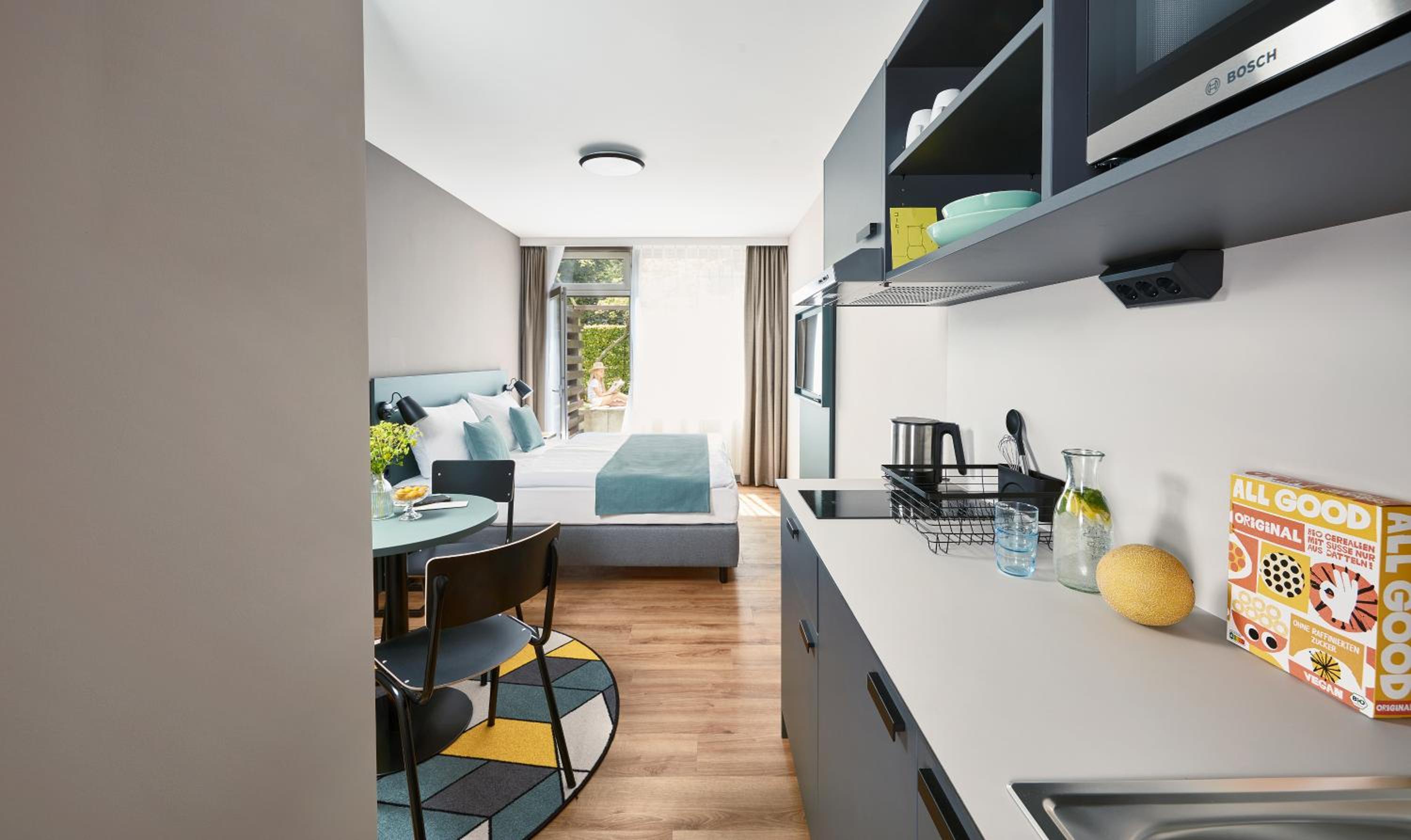 Deluxe Double Apartment with terrace- Long Stay