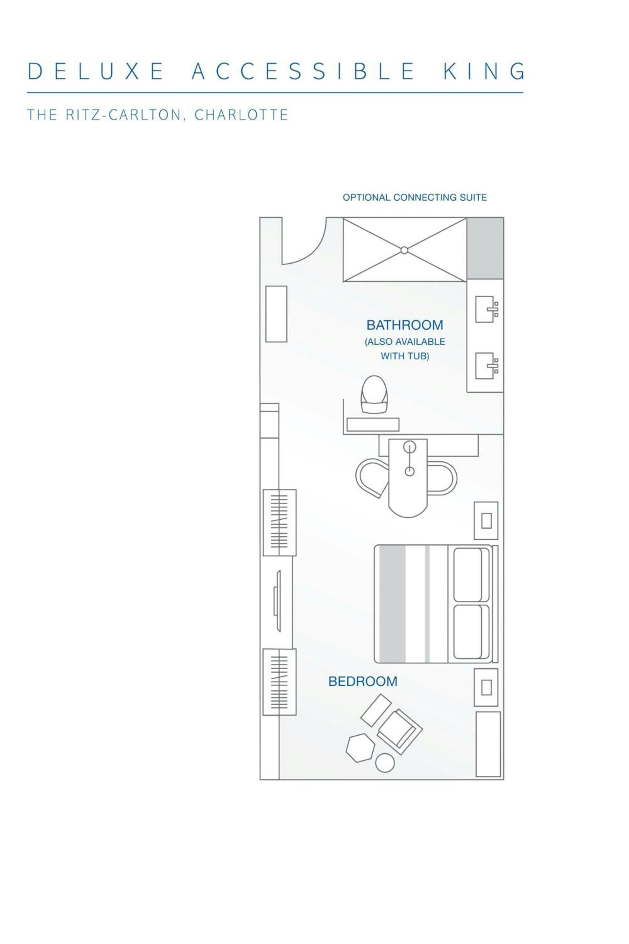 Deluxe King Room - Hearing Accessible