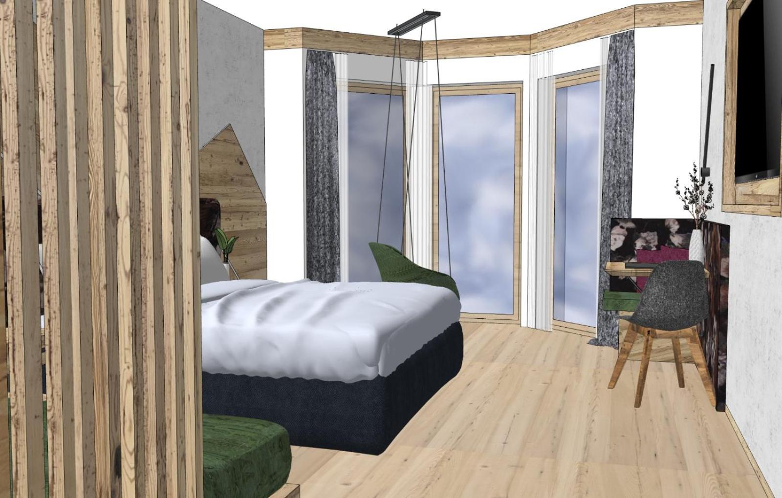 Deluxe Double Room with Extra Bed