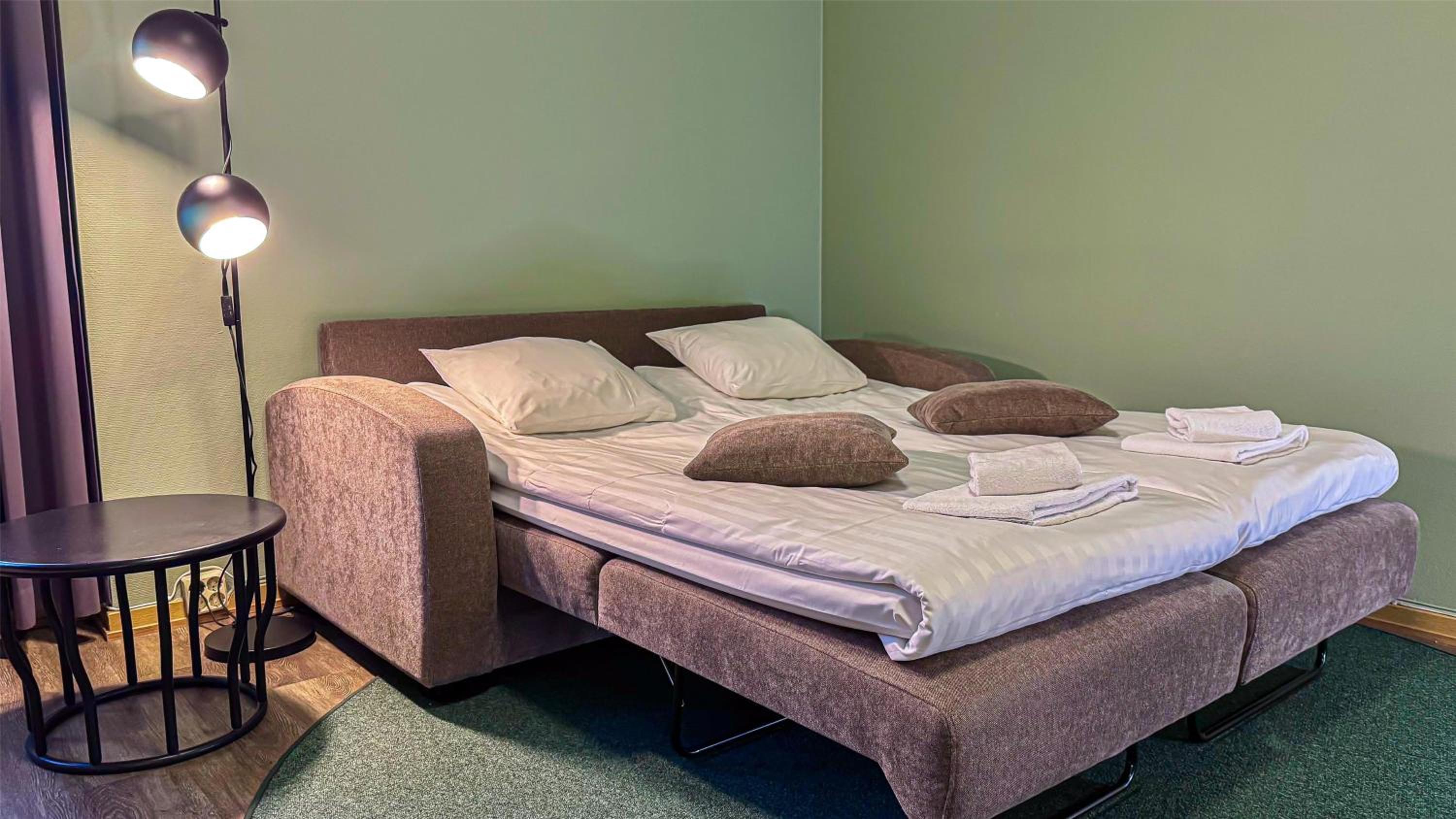 Family Room with Two Single Beds, One Single Bunk Bed and Sofa Bed - Non-Smoking