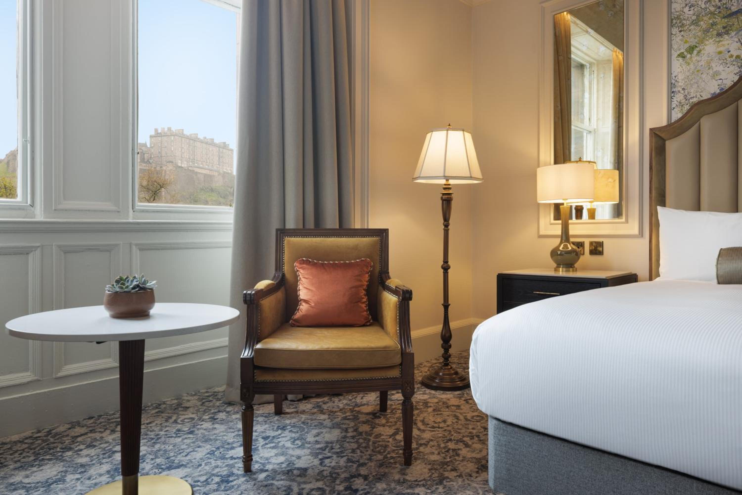 Premier Queen Room with Two Queen Beds and Castle View
