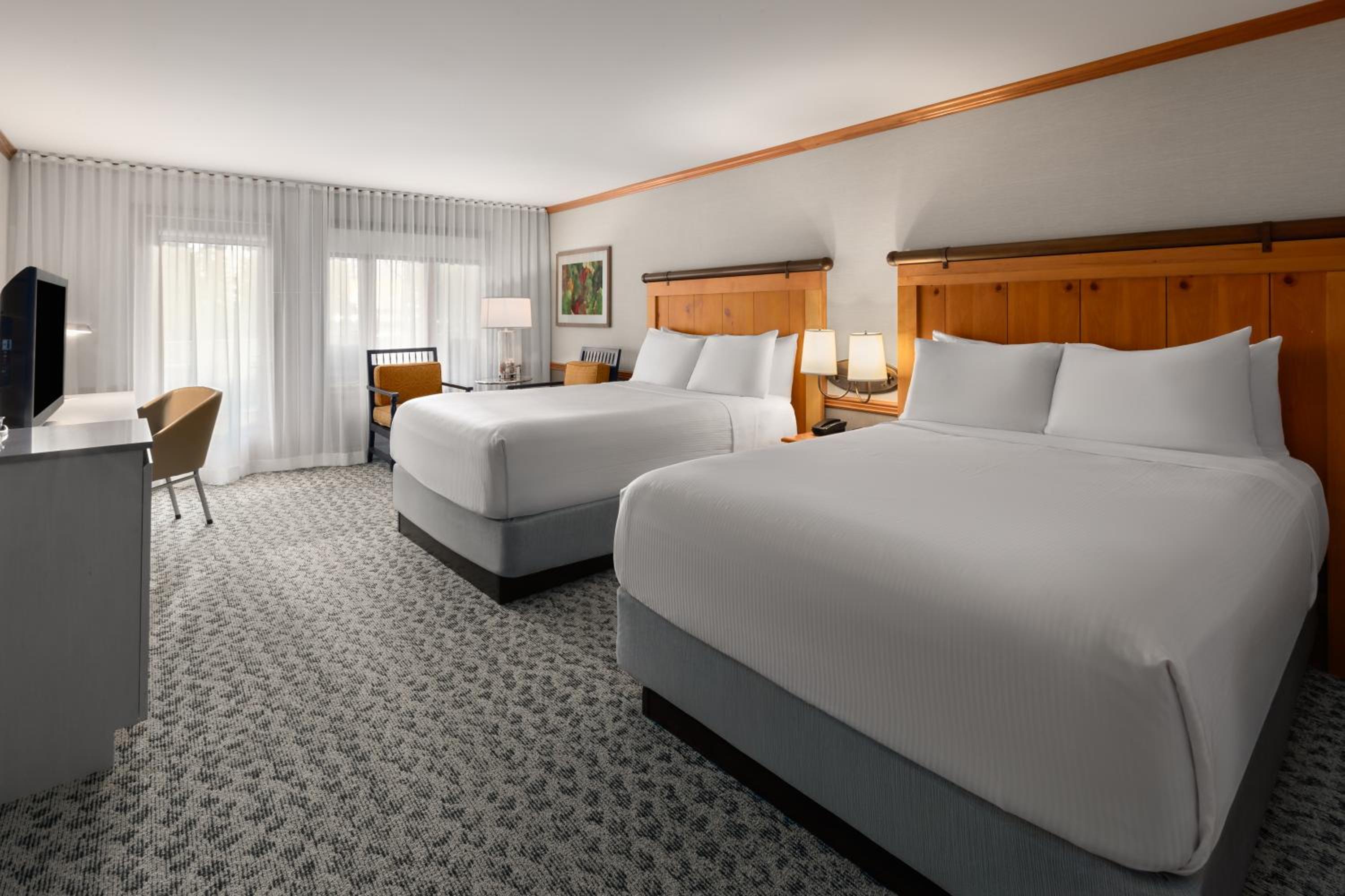 Premier Queen Room with Two Queen Beds and Balcony - Non-Smoking