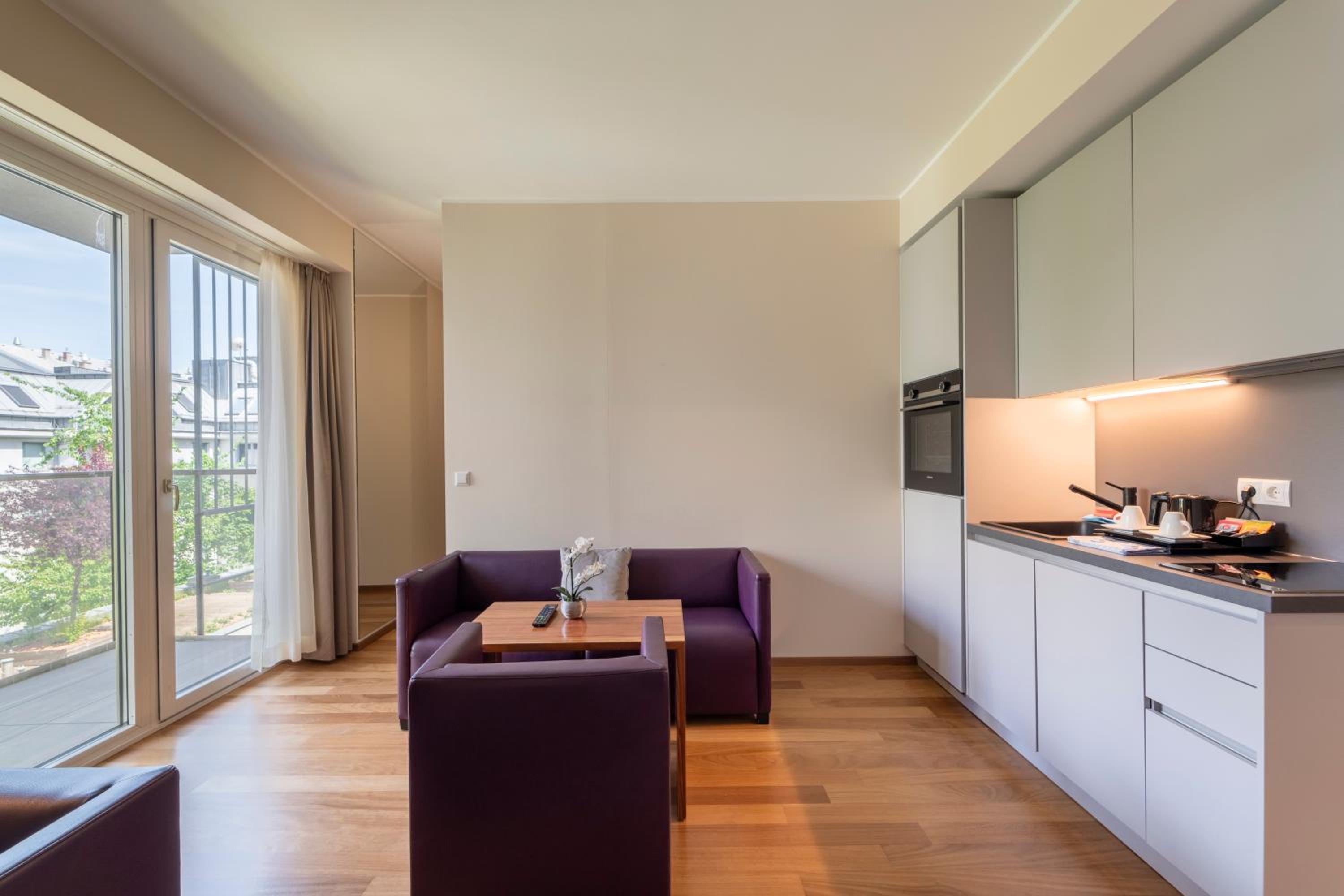 One-Bedroom Apartment with Balcony