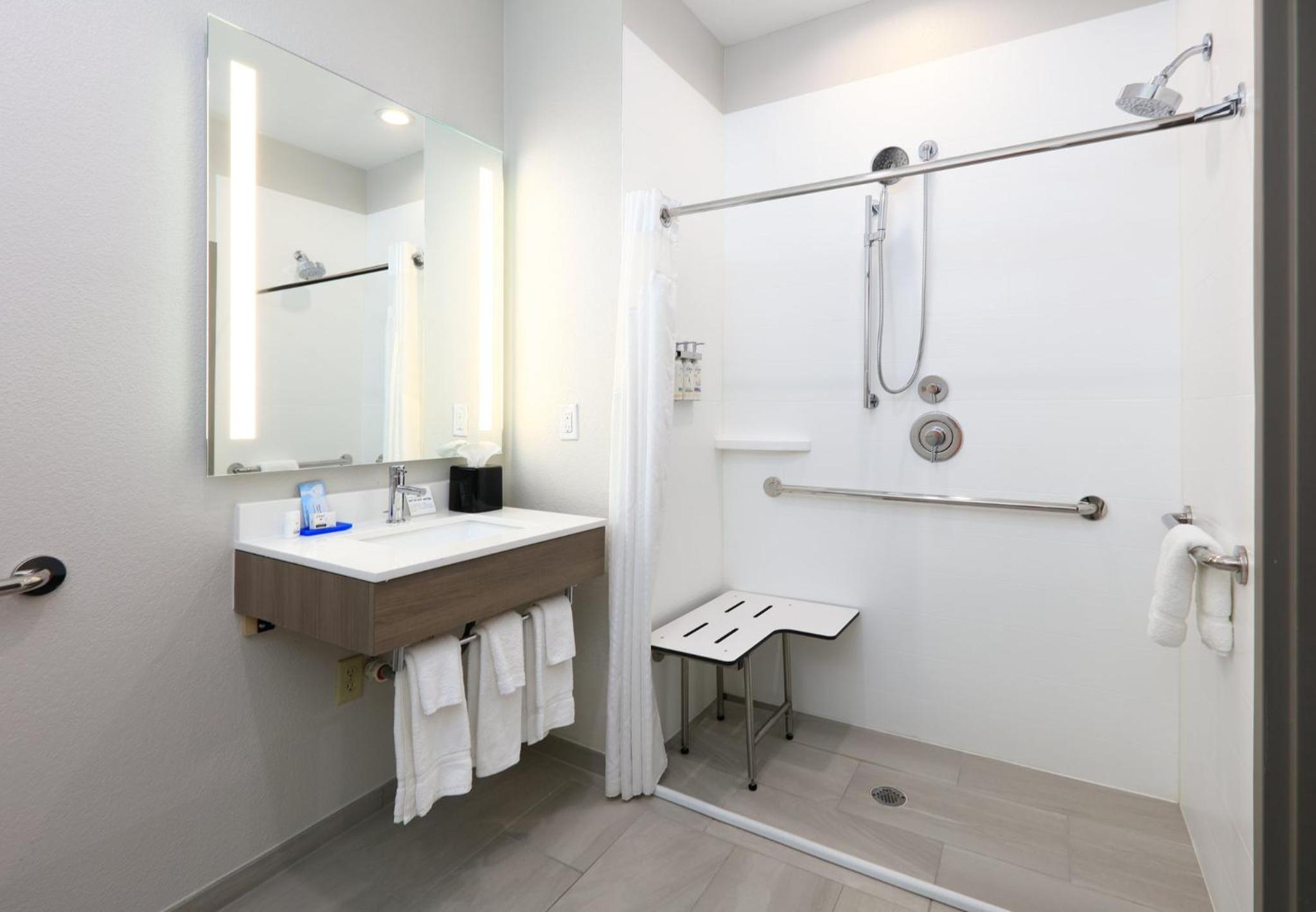 King Room with Roll-In Shower - Disability Access