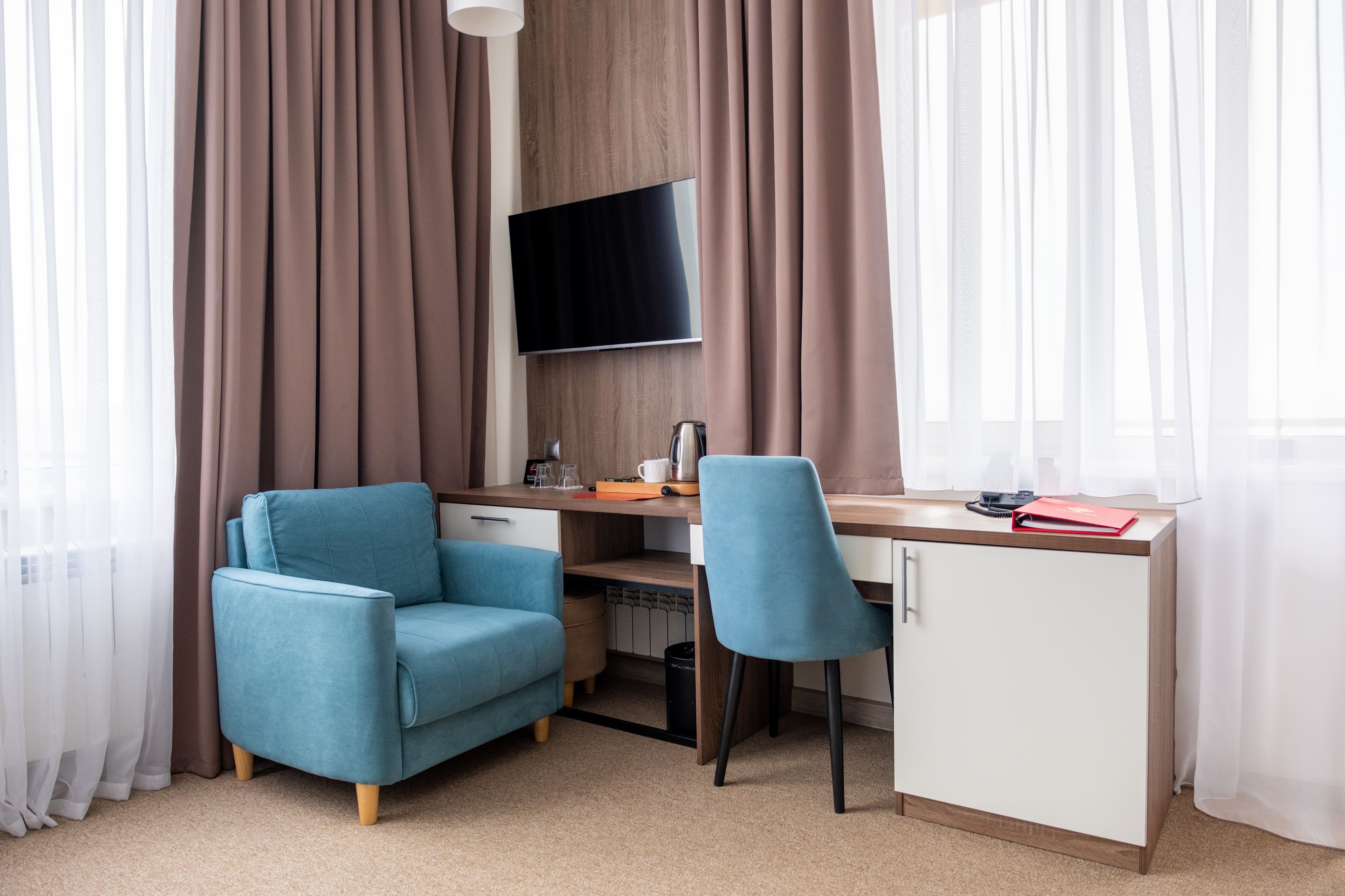 Двухместный номер с 1 кроватью или 2 отдельными кроватями и балконом