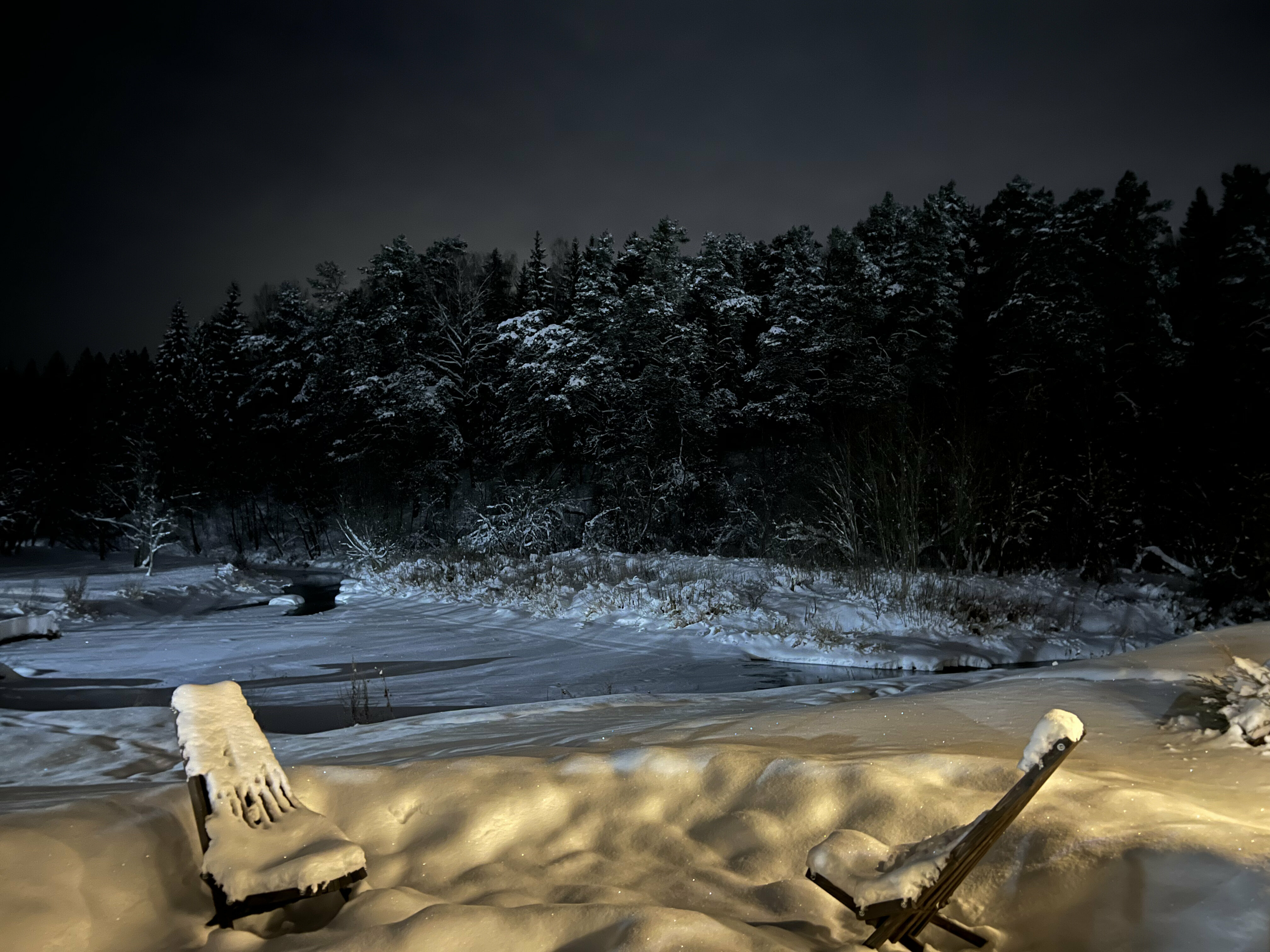 Дом Афрейм зелёный 50 м2 с видом на реку