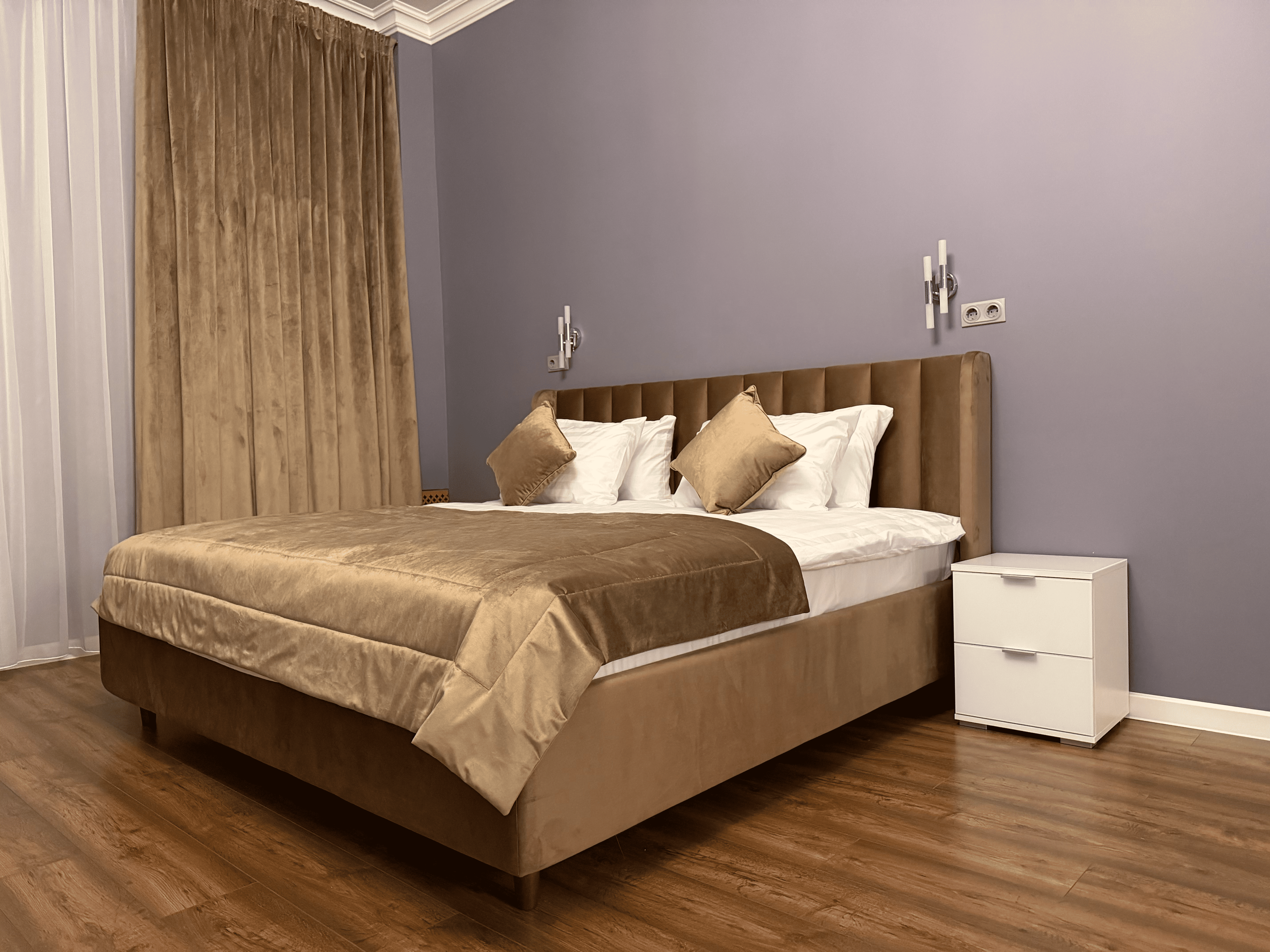 Просторные апартаменты с видом во двор, 60 м2