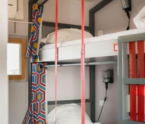 Bed In 4-Bed Rooftop Dormitory With Private Bathroom