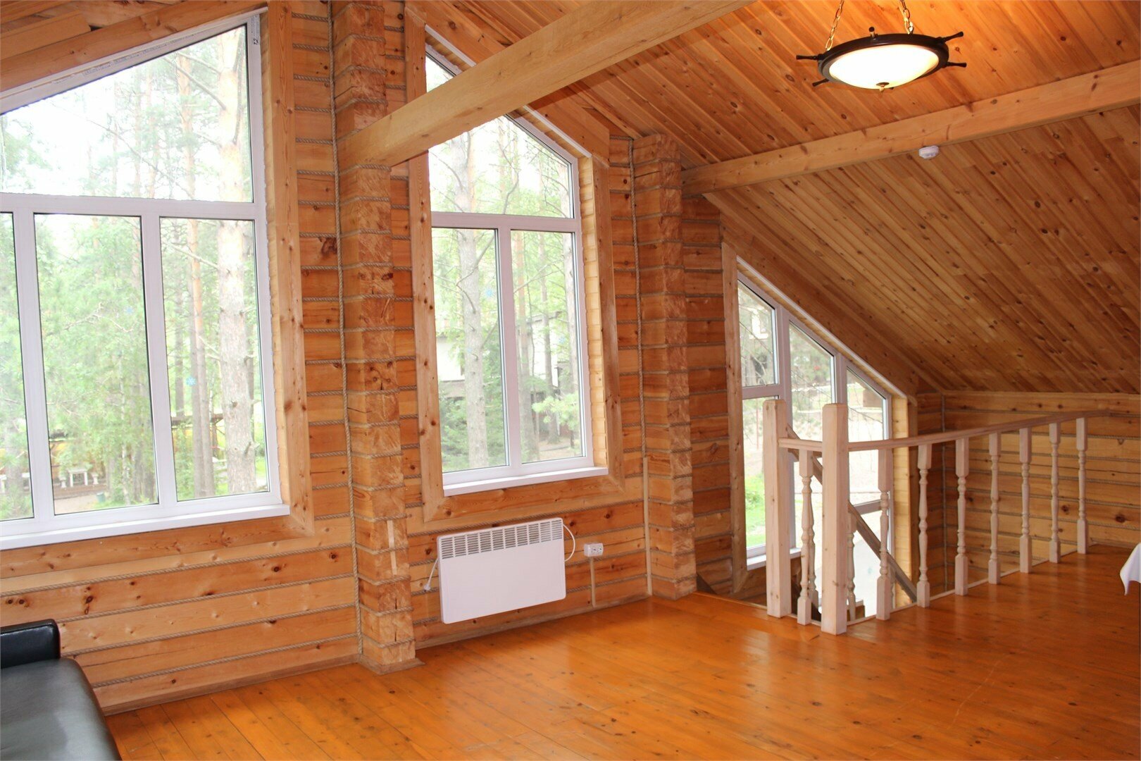 Кедровый коттедж с баней и купелью