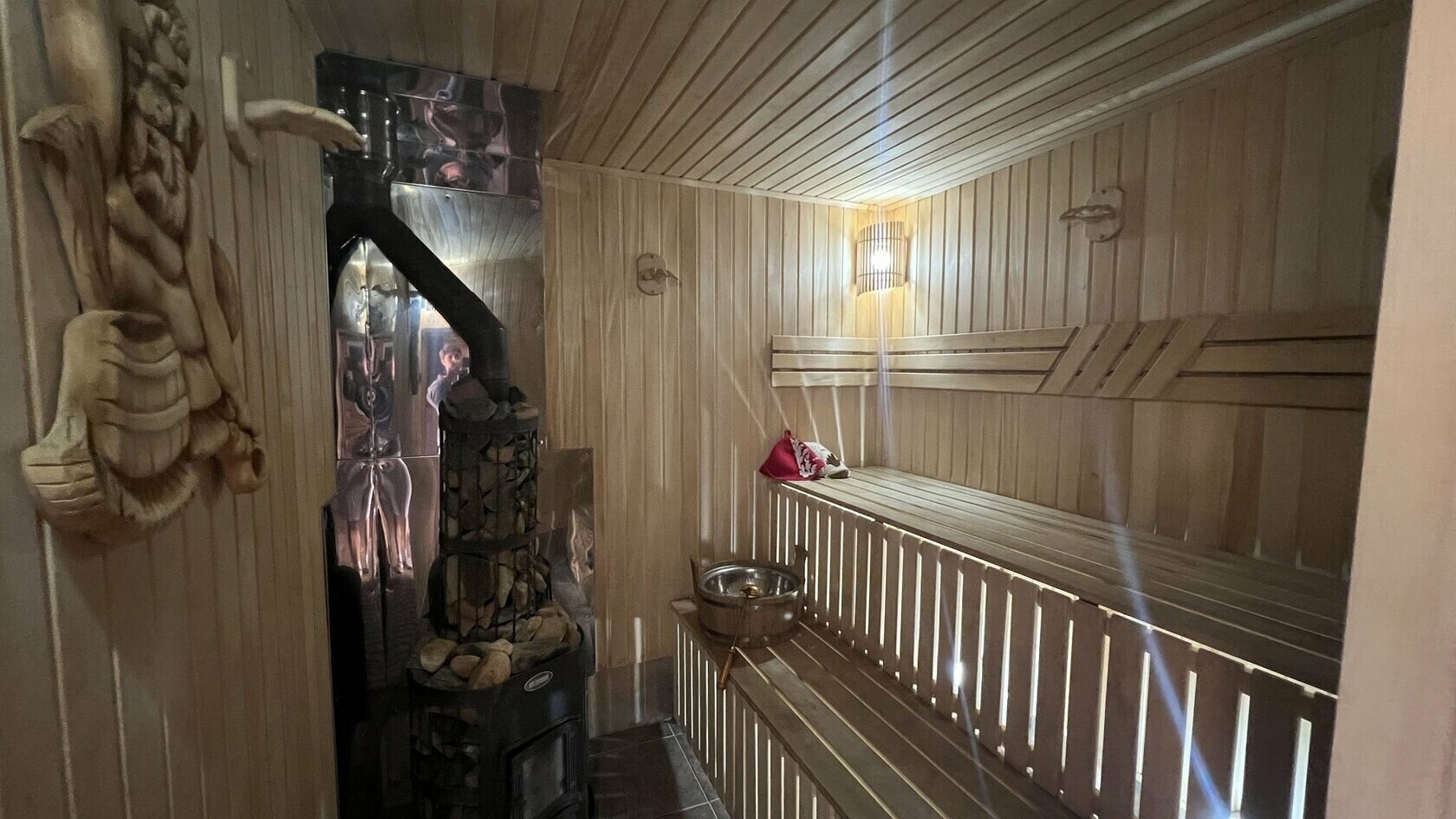 Коттедж с баней