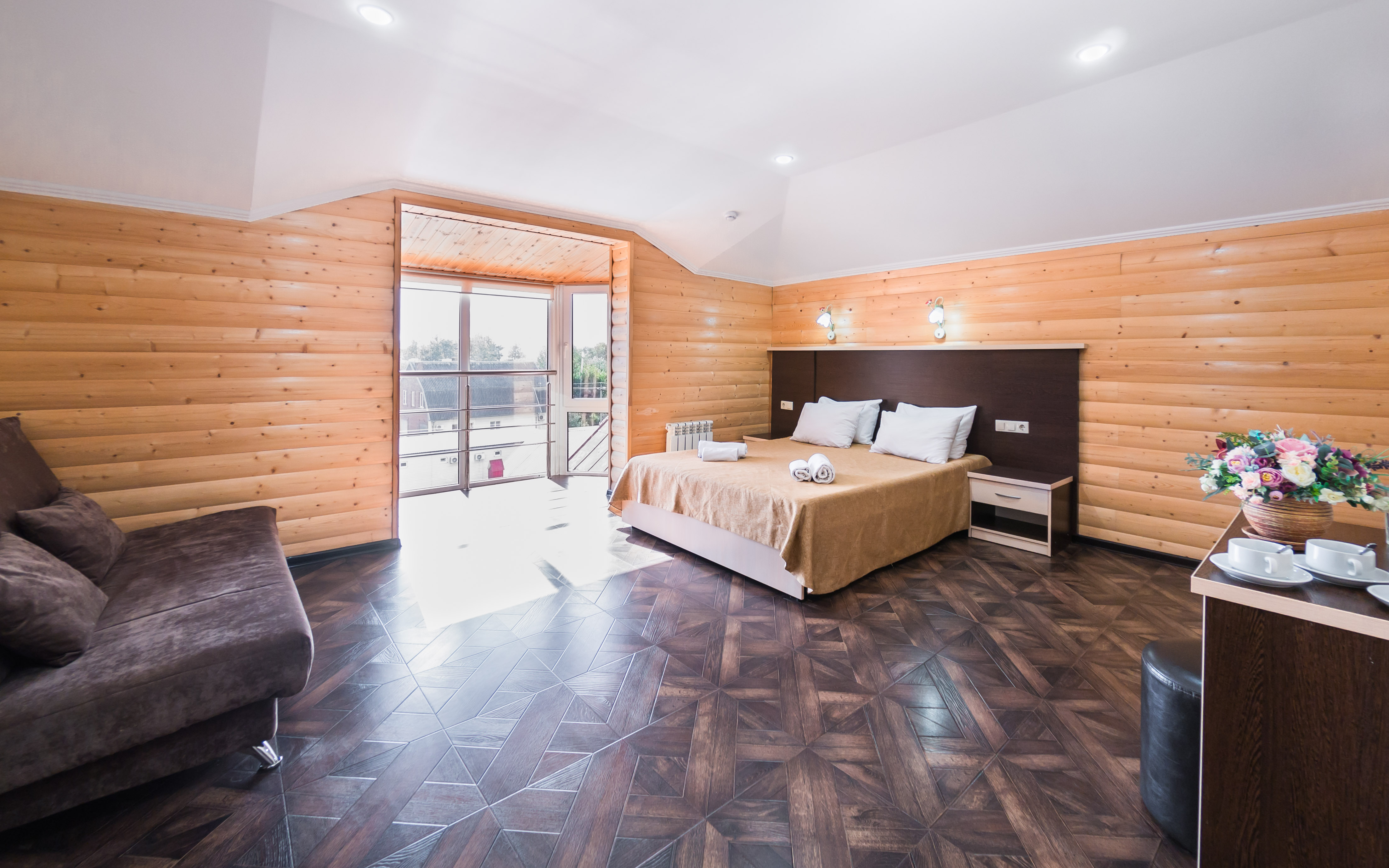 Панорамный 3-местный