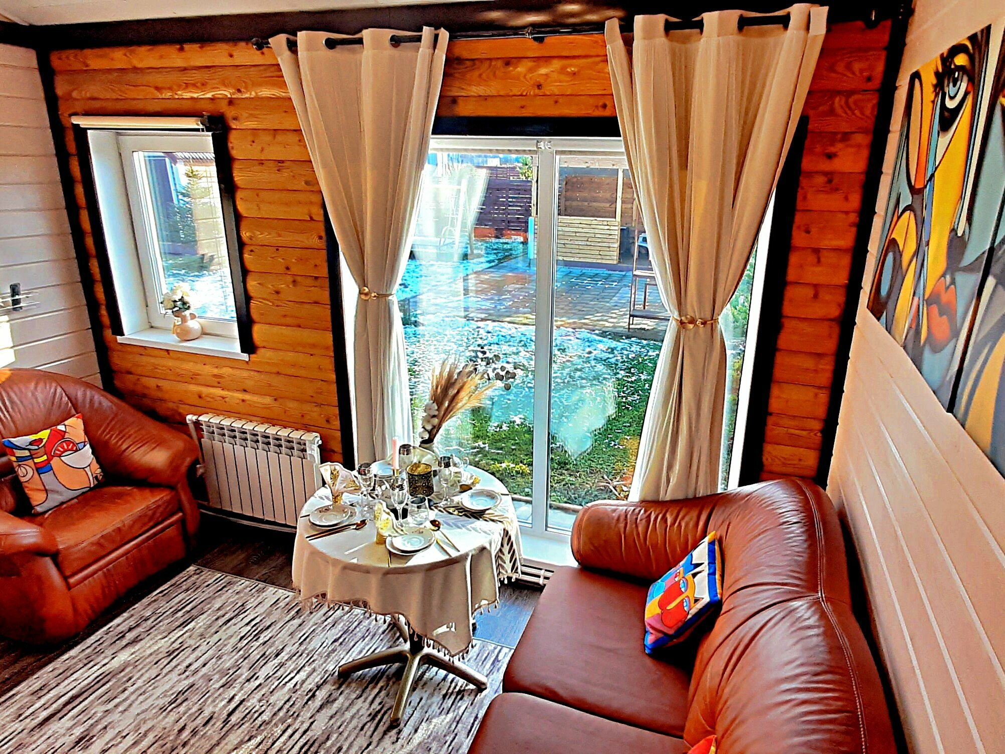 Дом в стиле абстракции