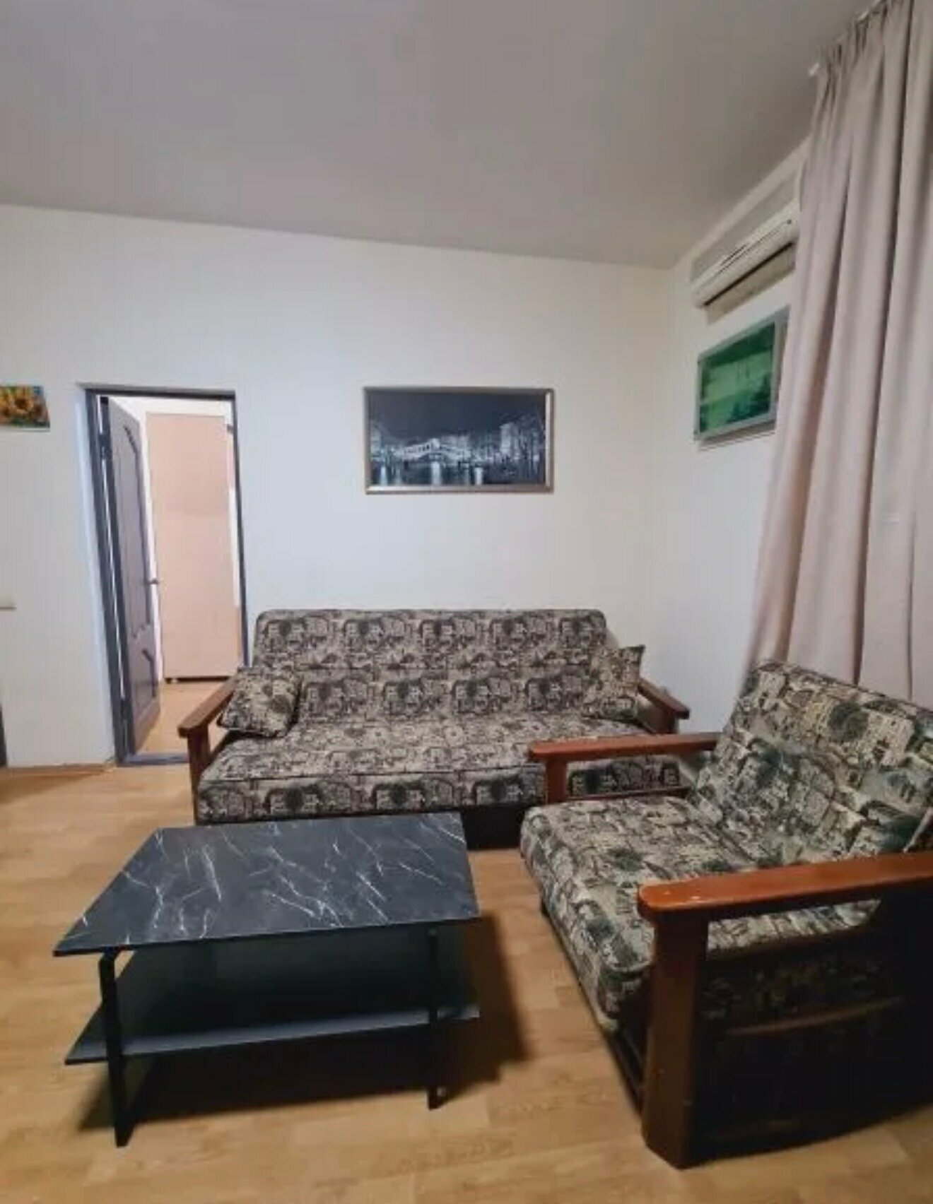 Апартаменты двухкомнатные, 4-х местные с кухней