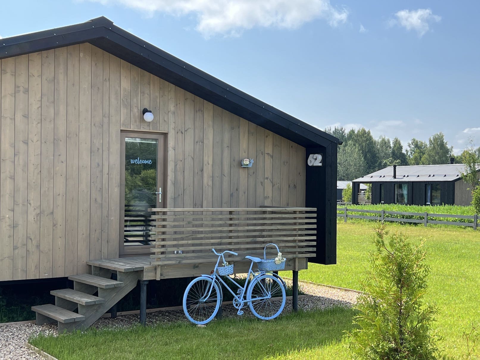 Коттедж с видом на лес