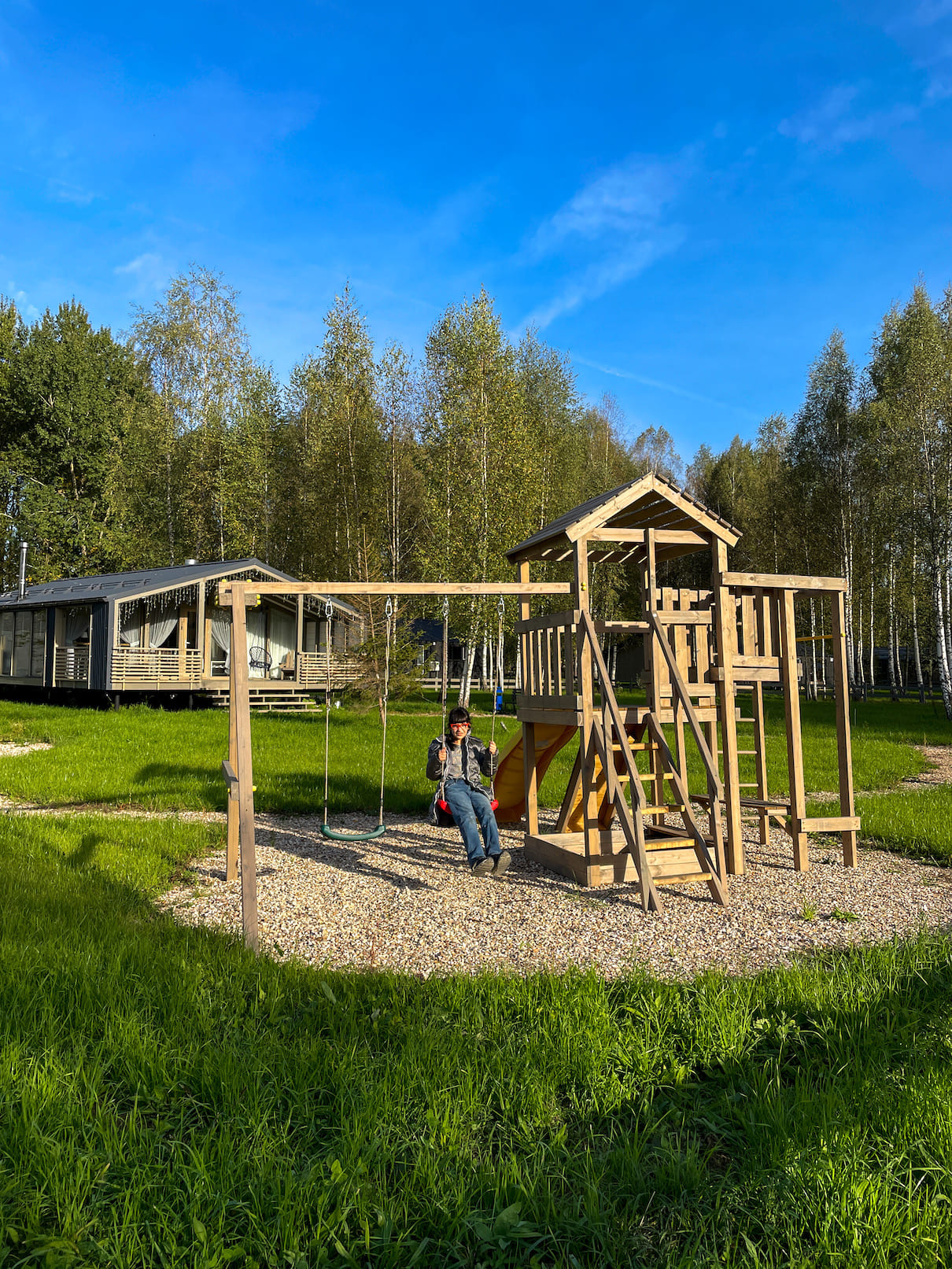 Коттедж с видом на лес