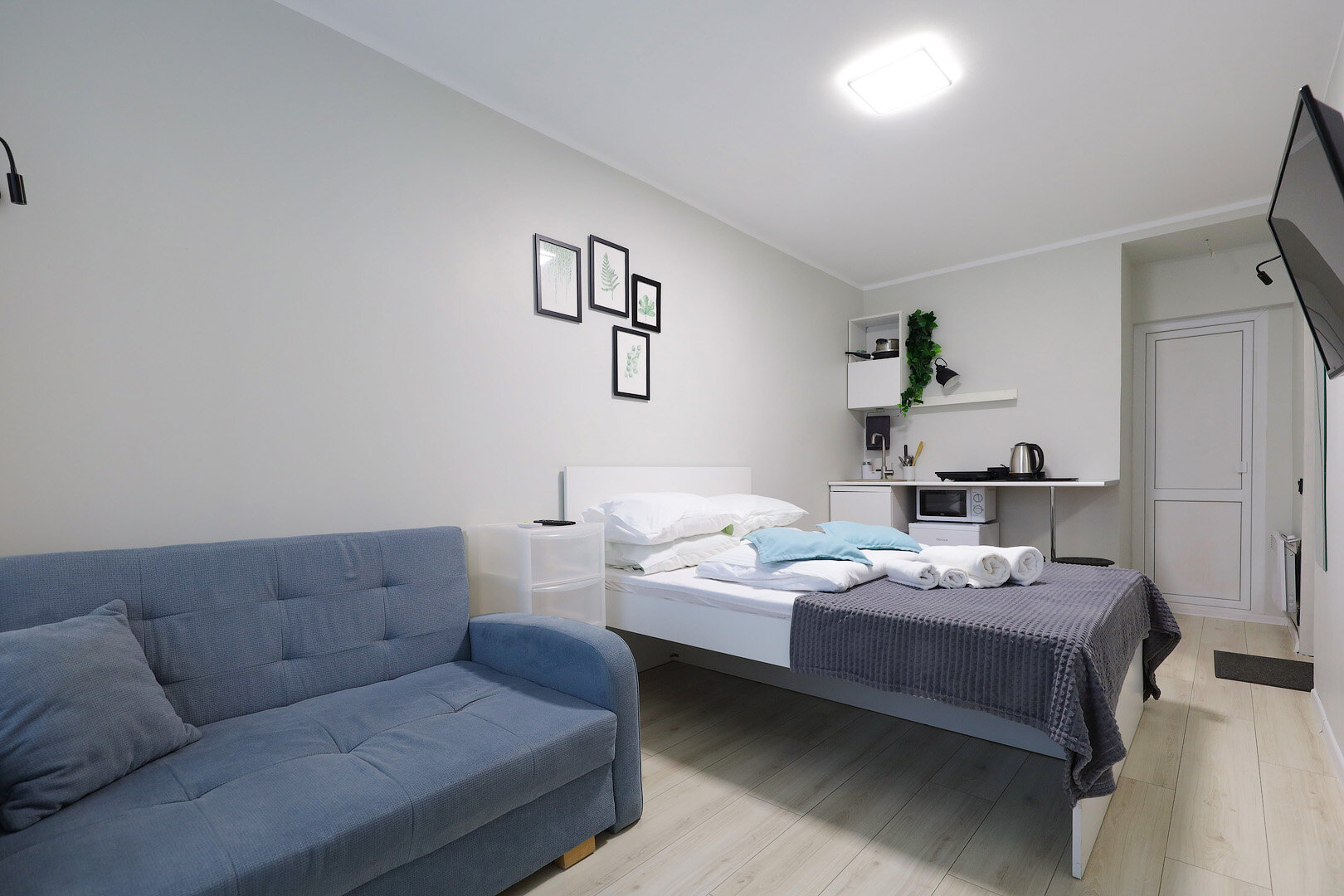 Двухместный номер с 1 кроватью и балконом