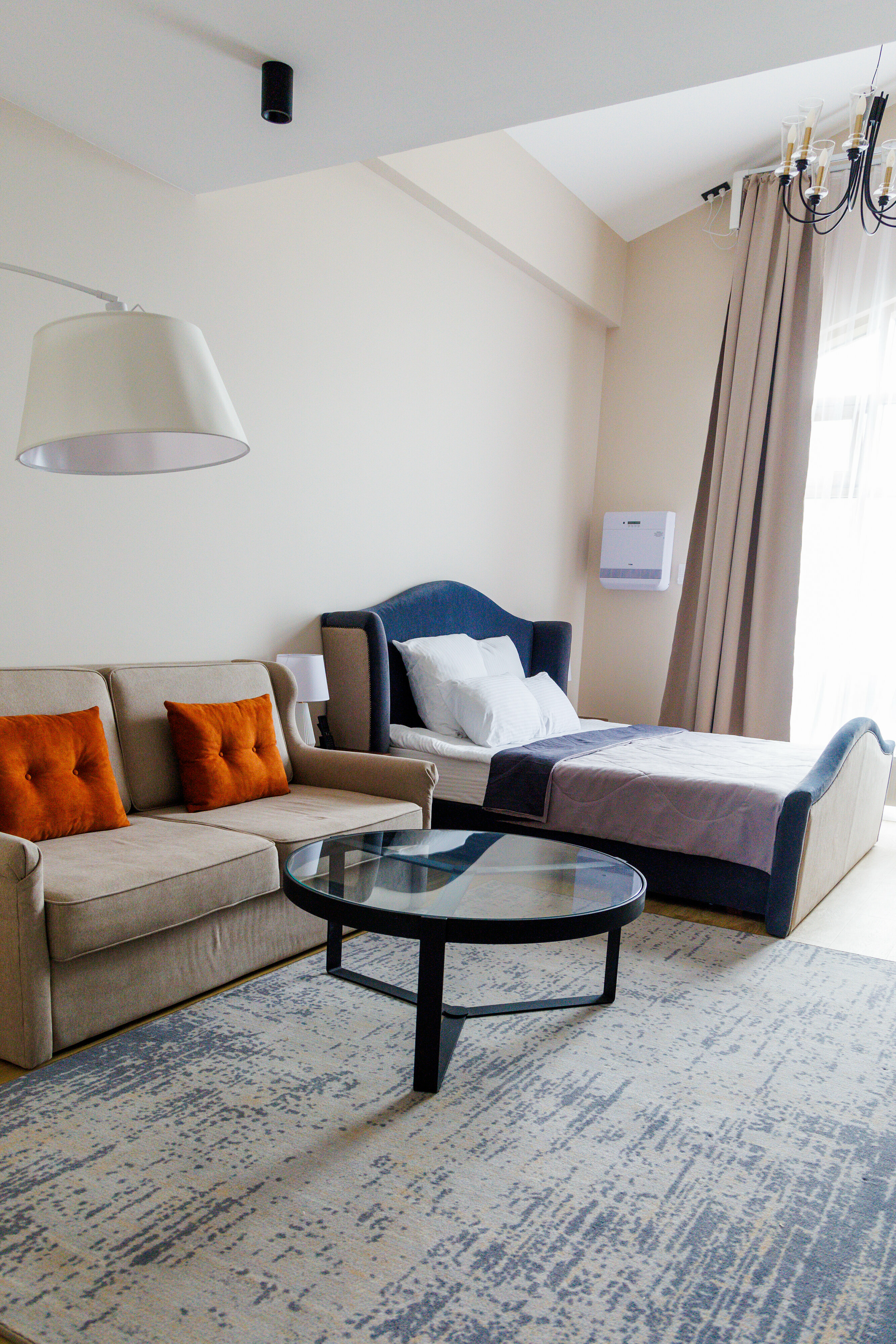 Улучшенный номер с кроватью размера «king-size» или 2 отдельными кроватями