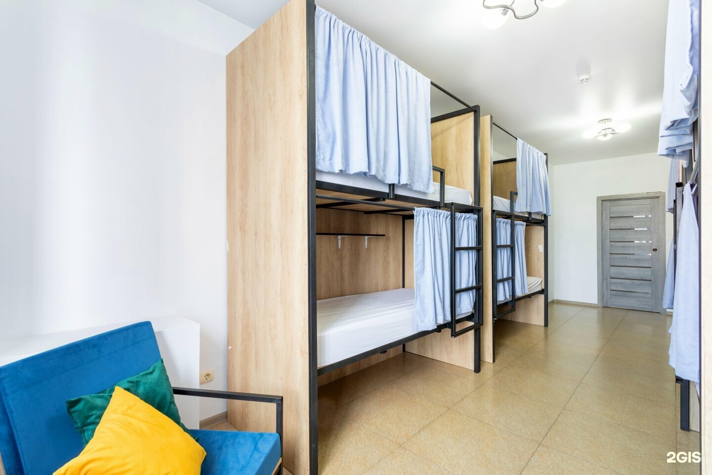 Спальное место в общем 10-местном номере