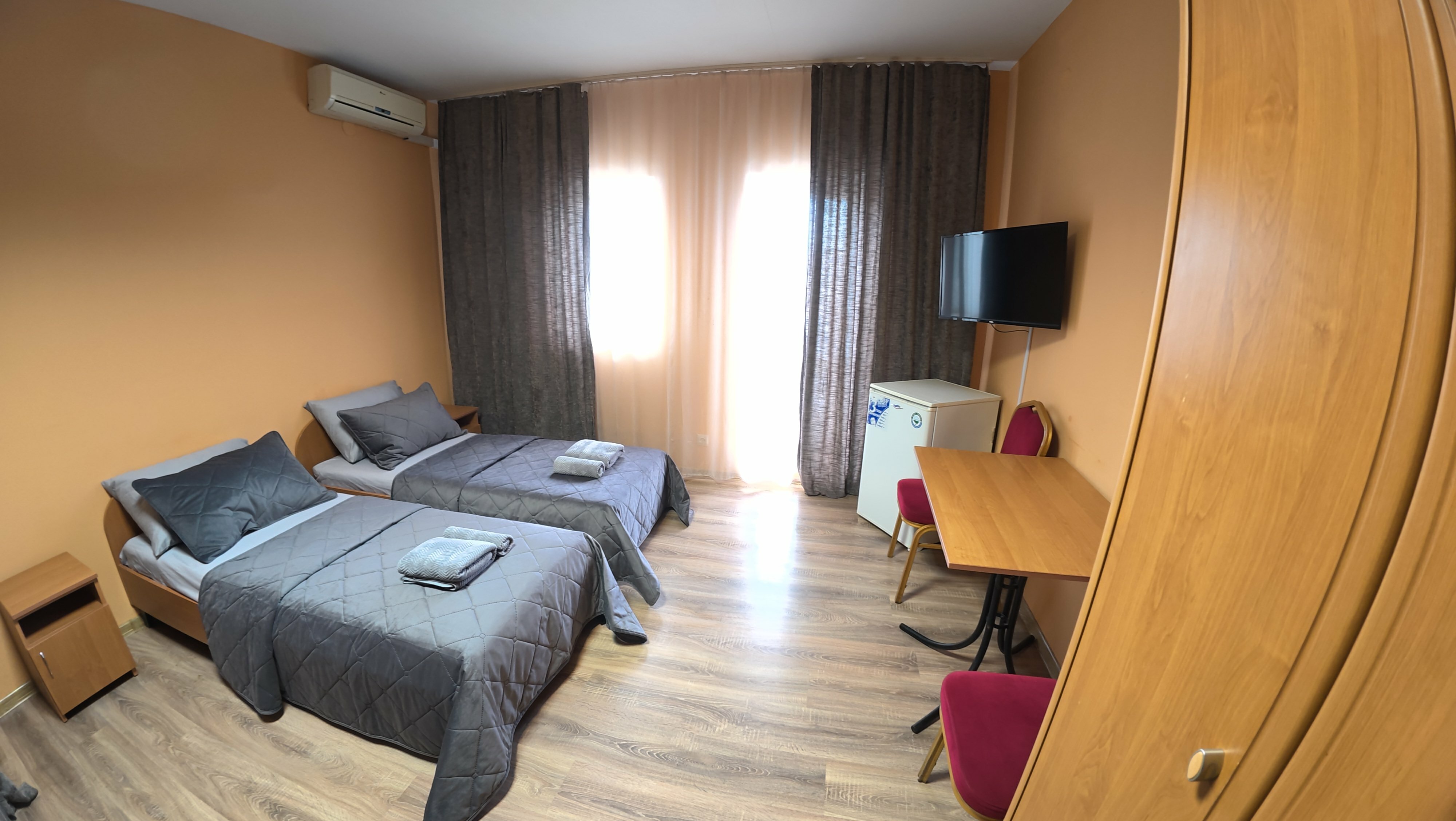 Двухместный номер с 1 кроватью или 2 отдельными кроватями и балконом