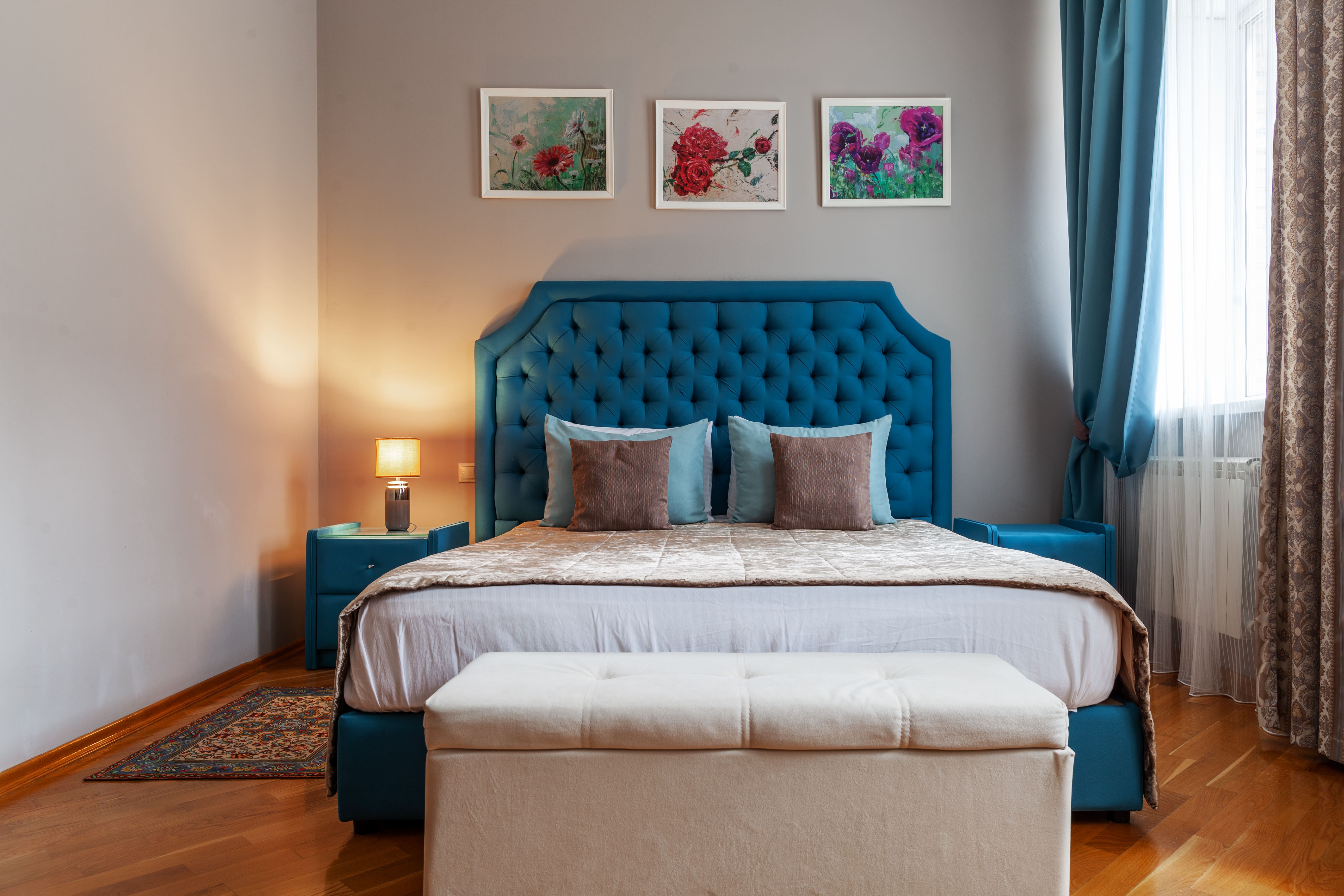 Комфорт с одной большой кроватью