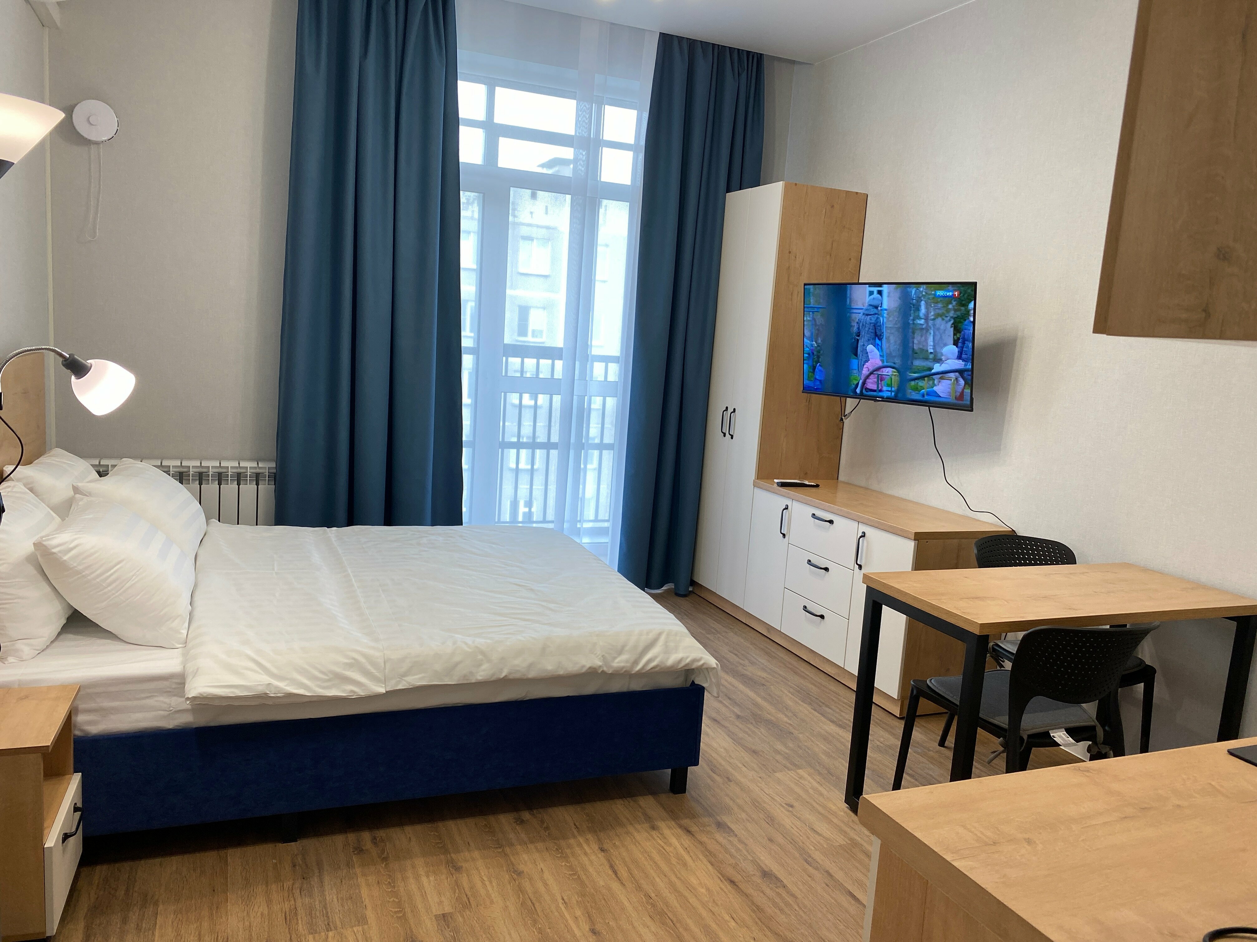 Двухместный номер с 1 кроватью и собственной ванной комнатой